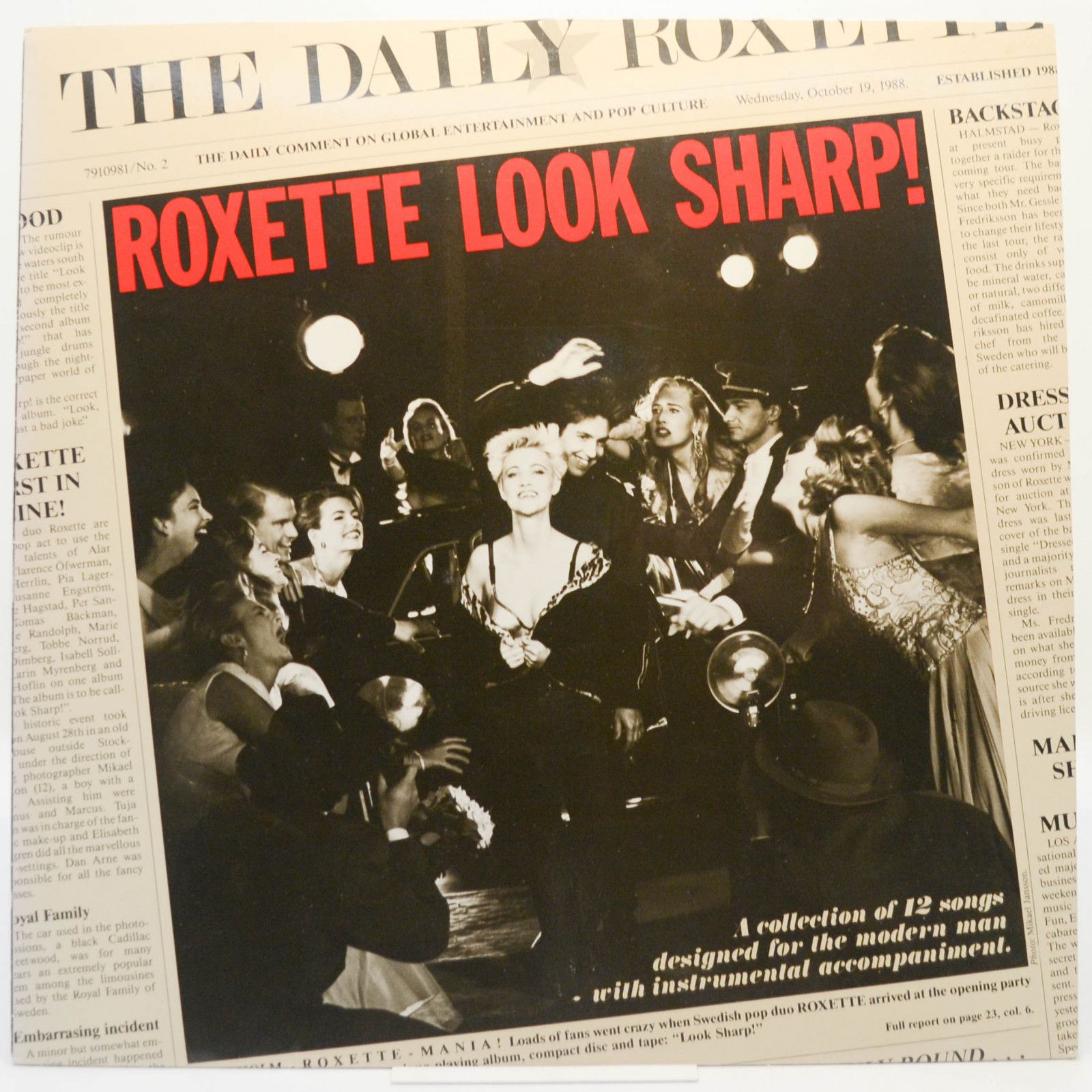 Roxette — Look Sharp!, 1988