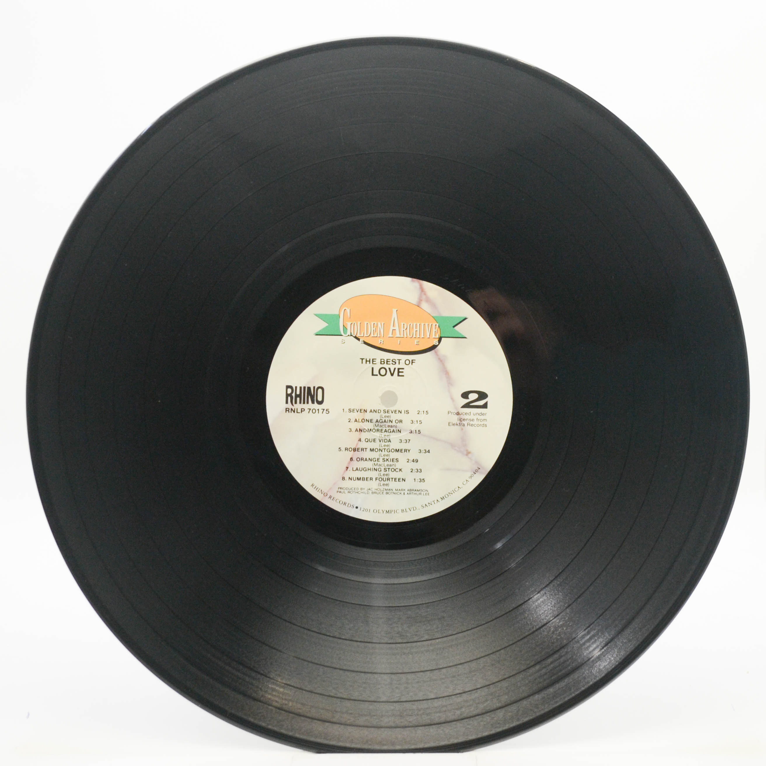 Love — The Best Of Love (USA), 1980