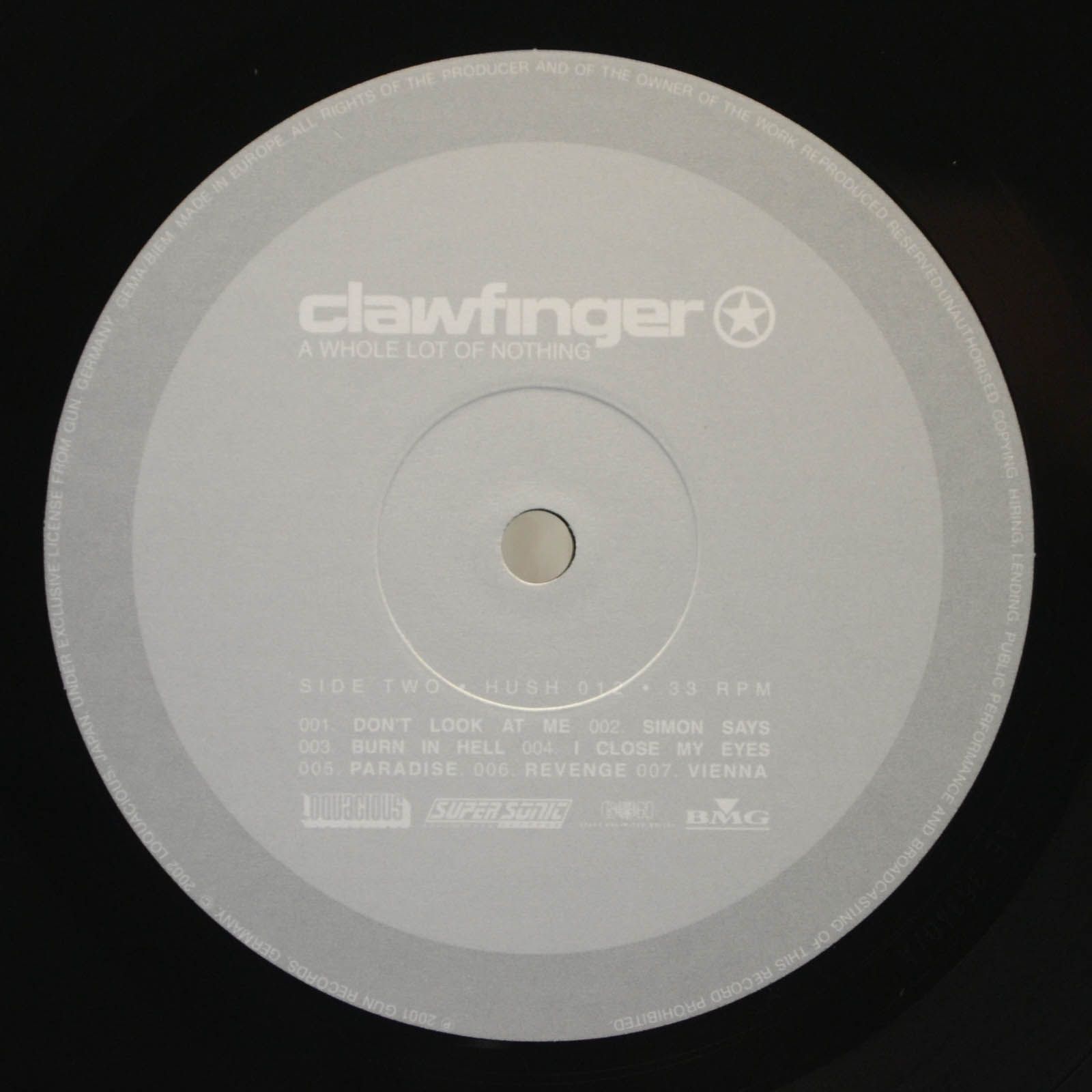 Clawfinger — A Whole Lot Of Nothing, 2001