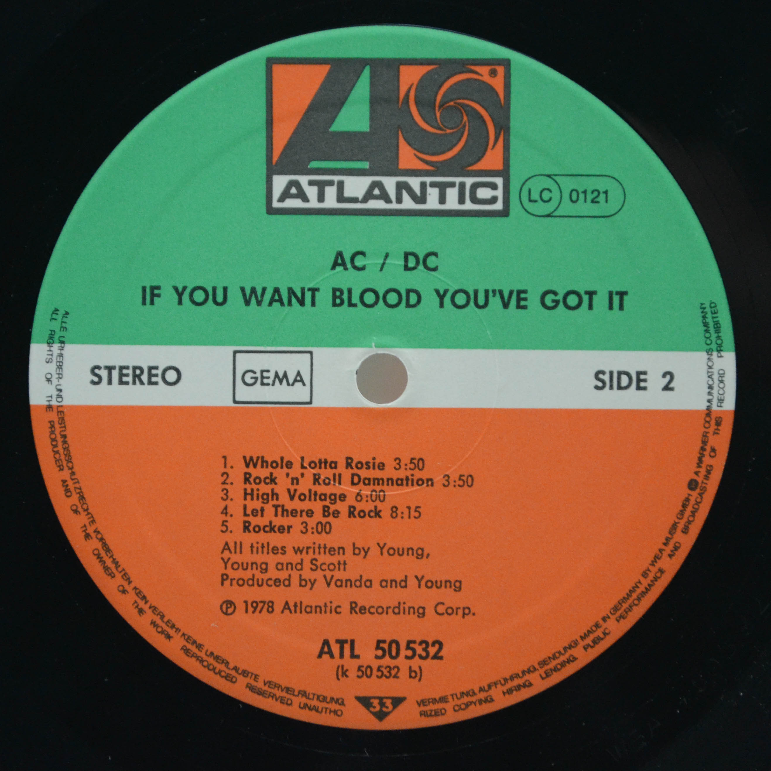 AC/DC — If You Want Blood You've Got It, 1978