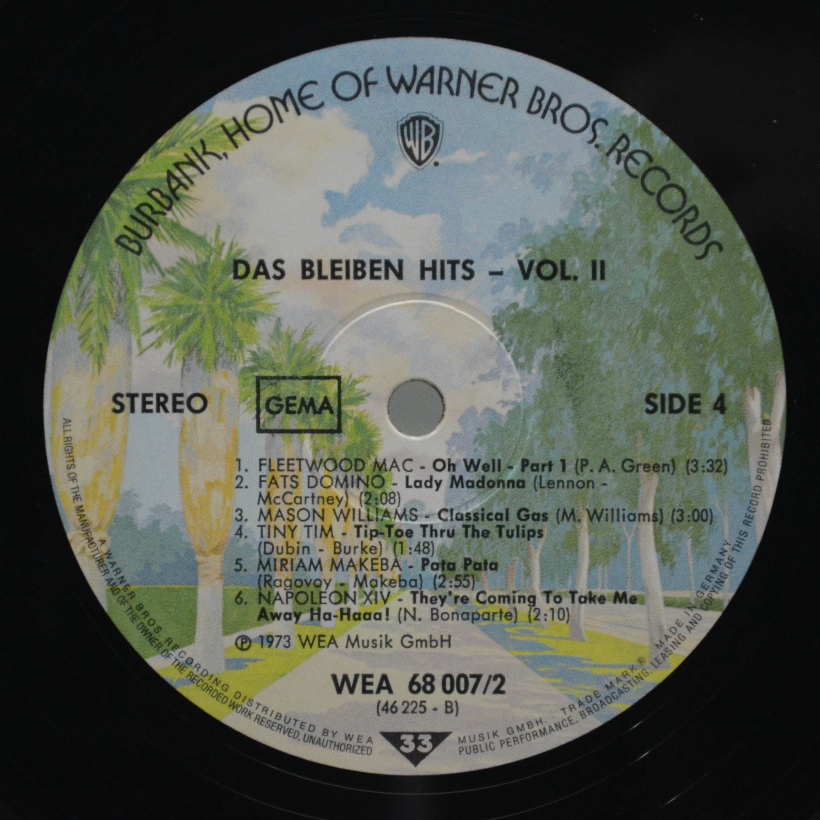 Various — Das Bleiben Hits (3LP), 1973