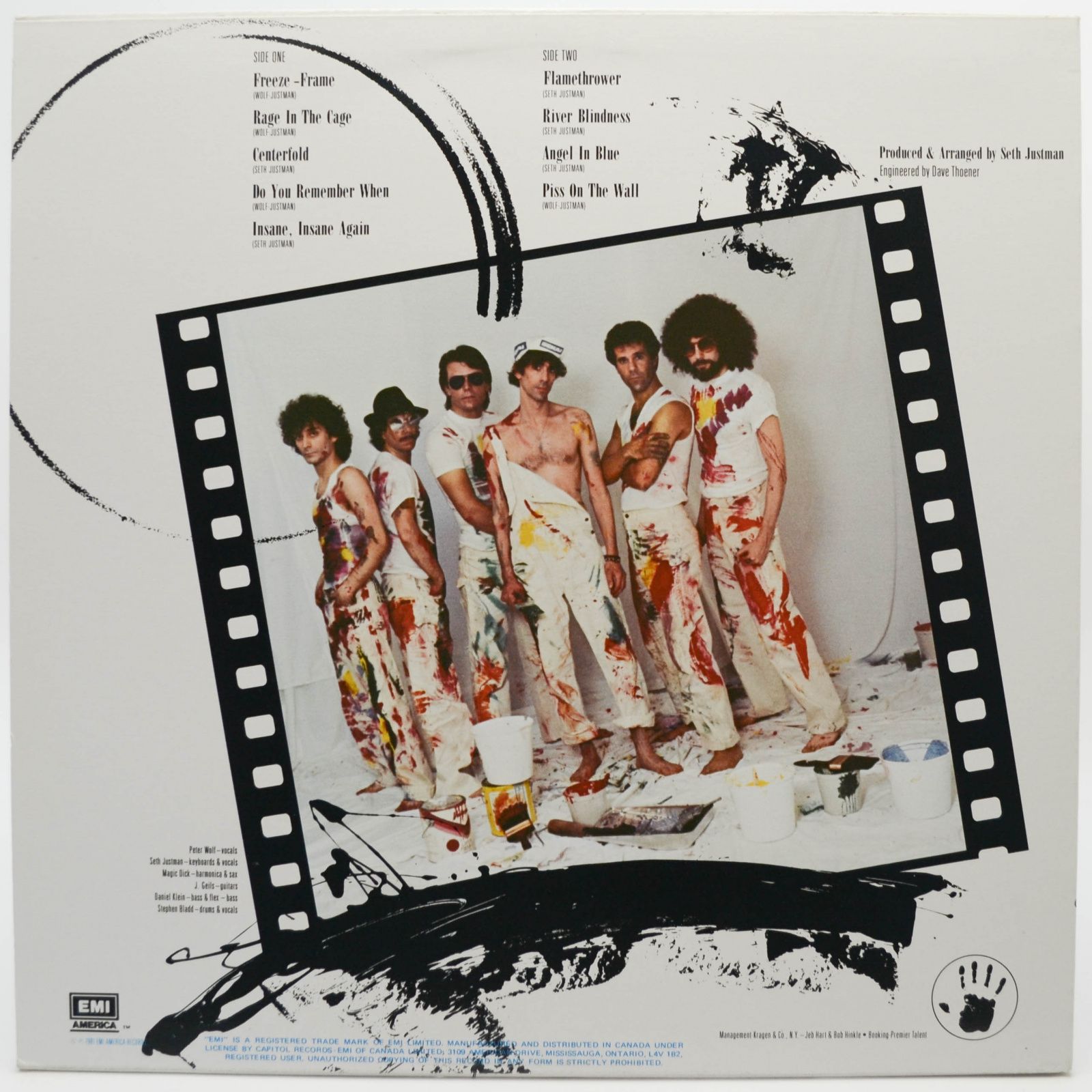 J. Geils Band — Freeze Frame, 1981