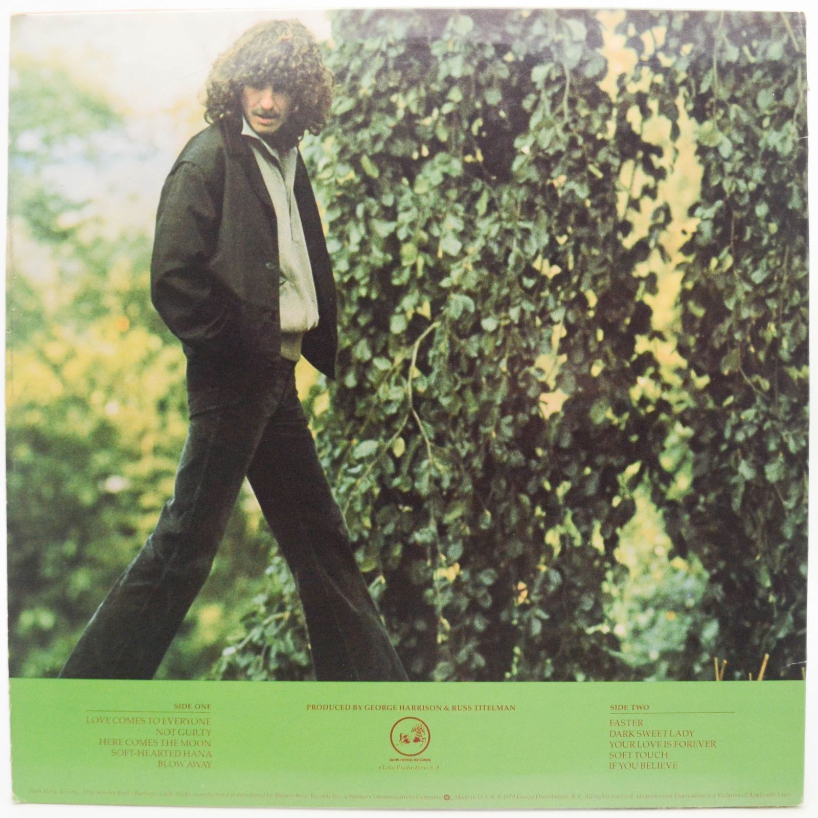 George Harrison — George Harrison (USA), 1979