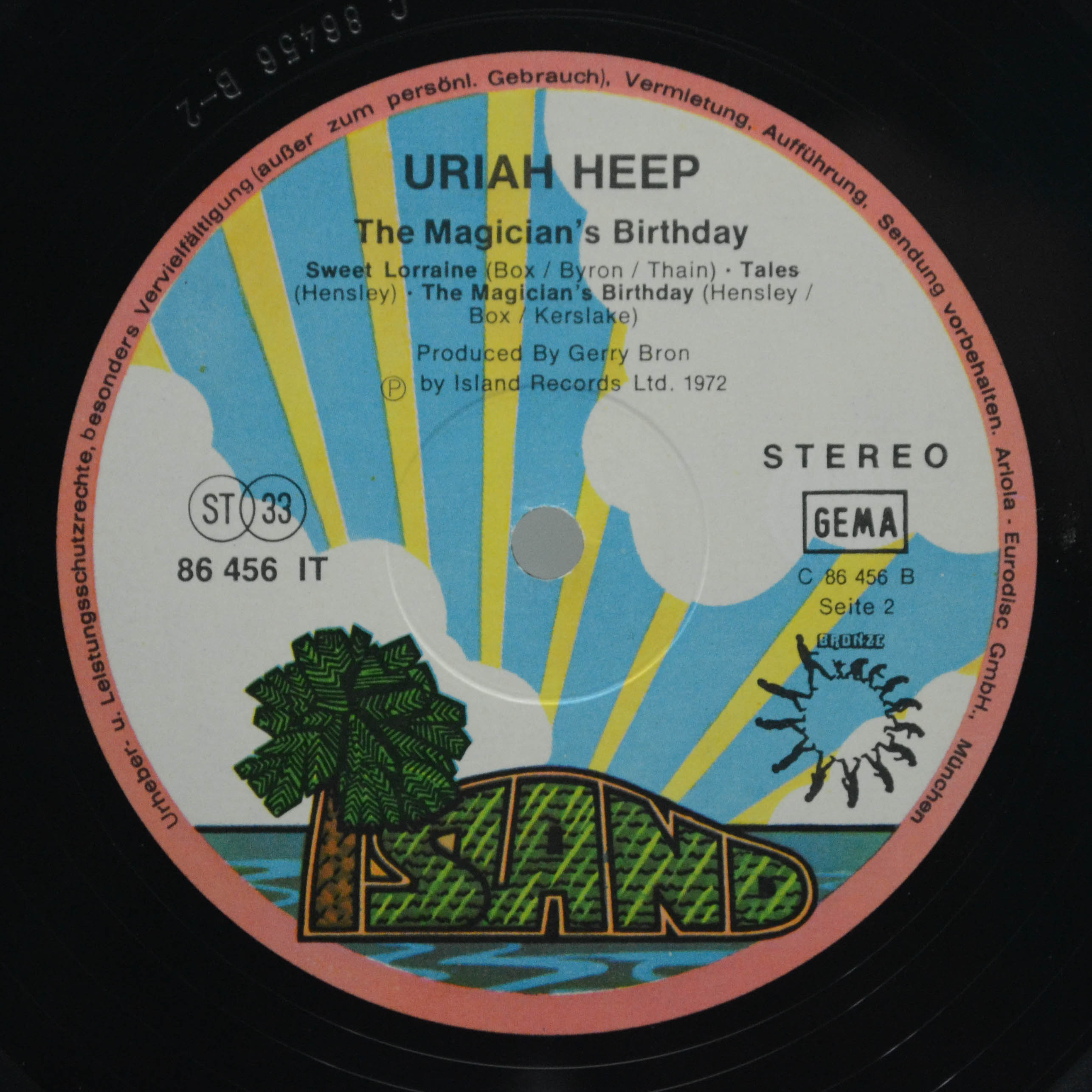 Uriah Heep — The Magician's Birthday, 1972