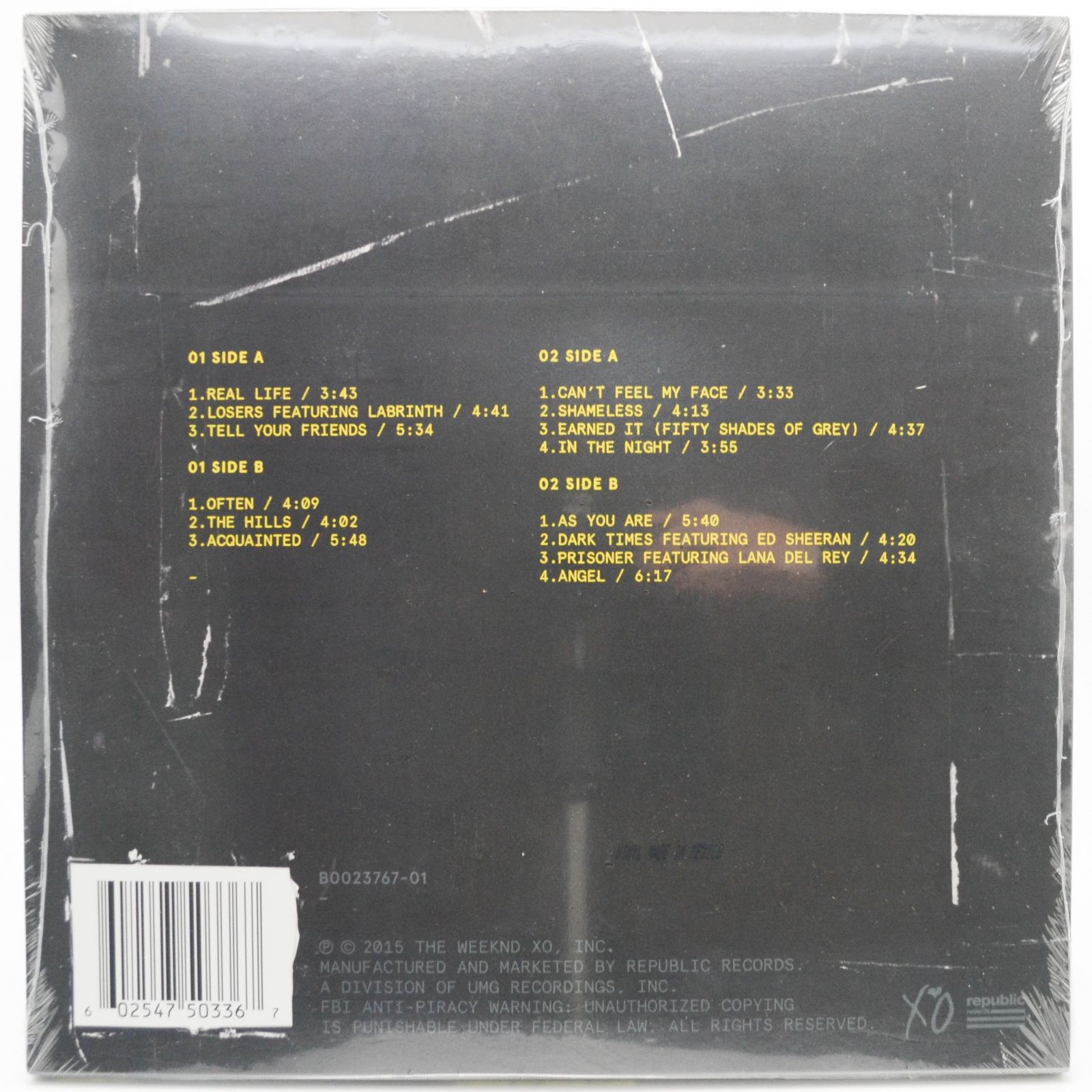 Weeknd — Beauty Behind The Madness (2LP), 2016