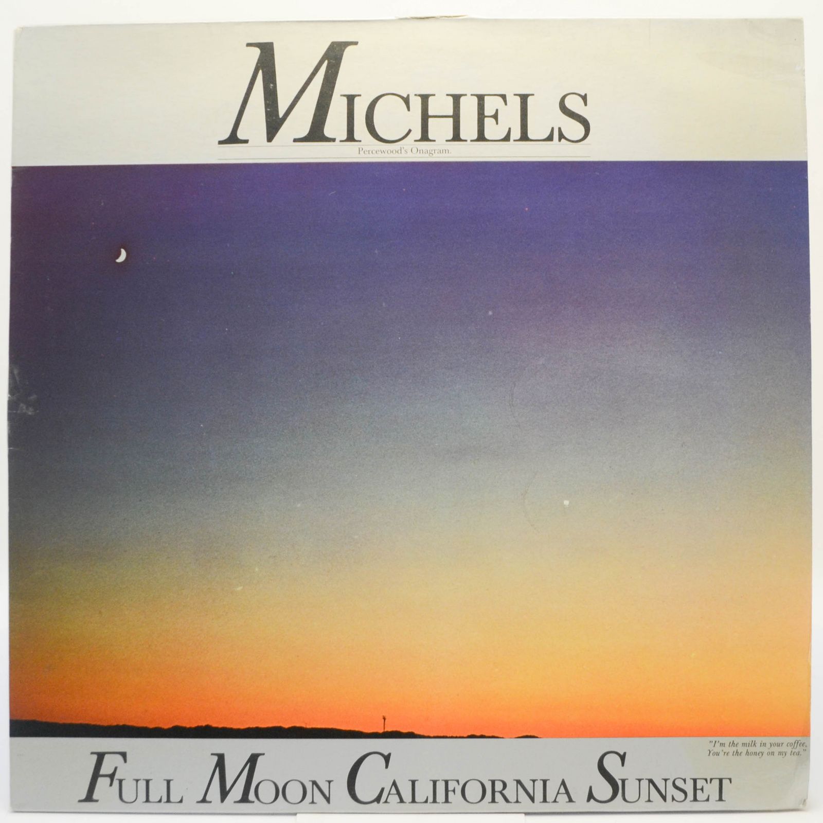 Full Moon California Sunset, 1978
