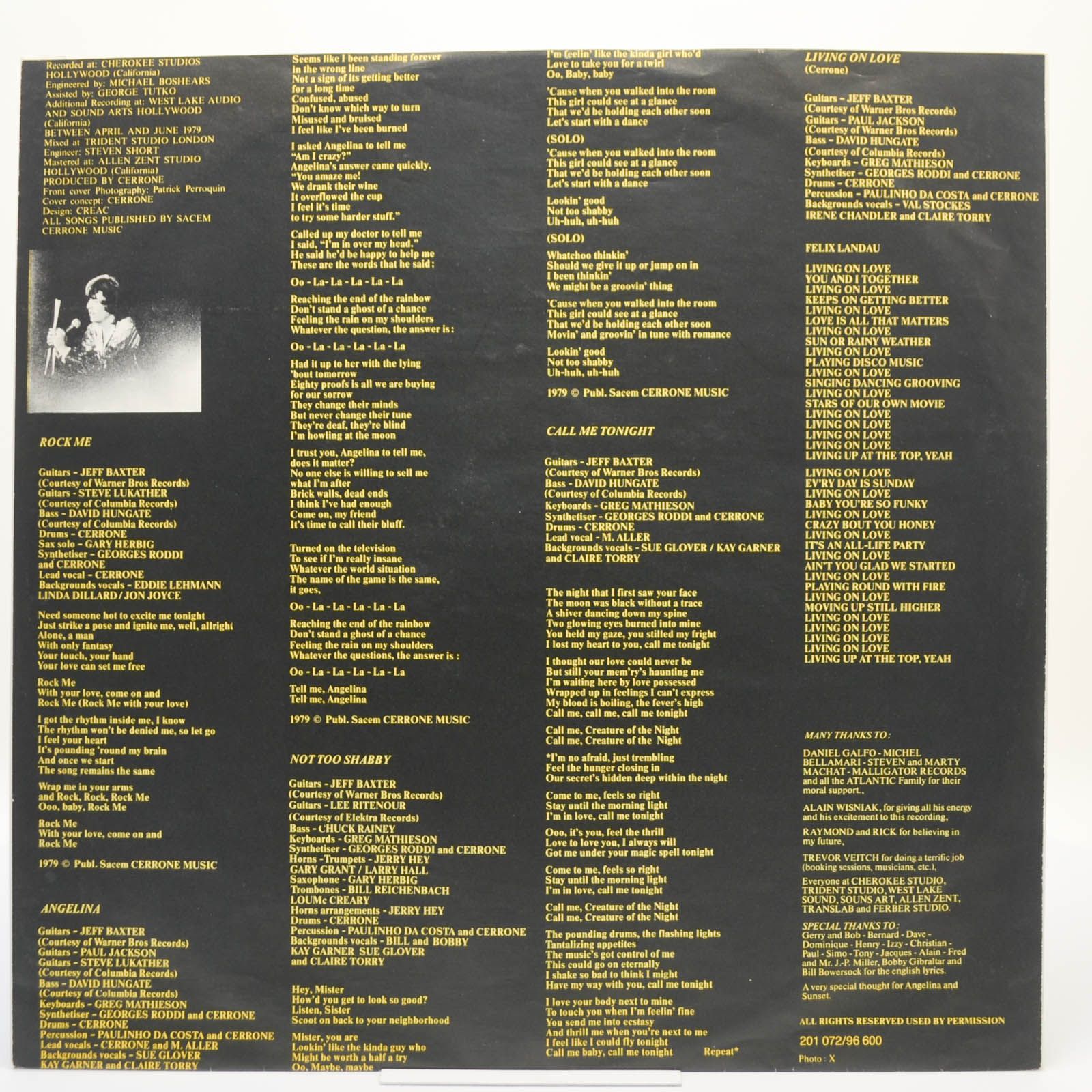 Cerrone — Cerrone V - Angelina, 1979