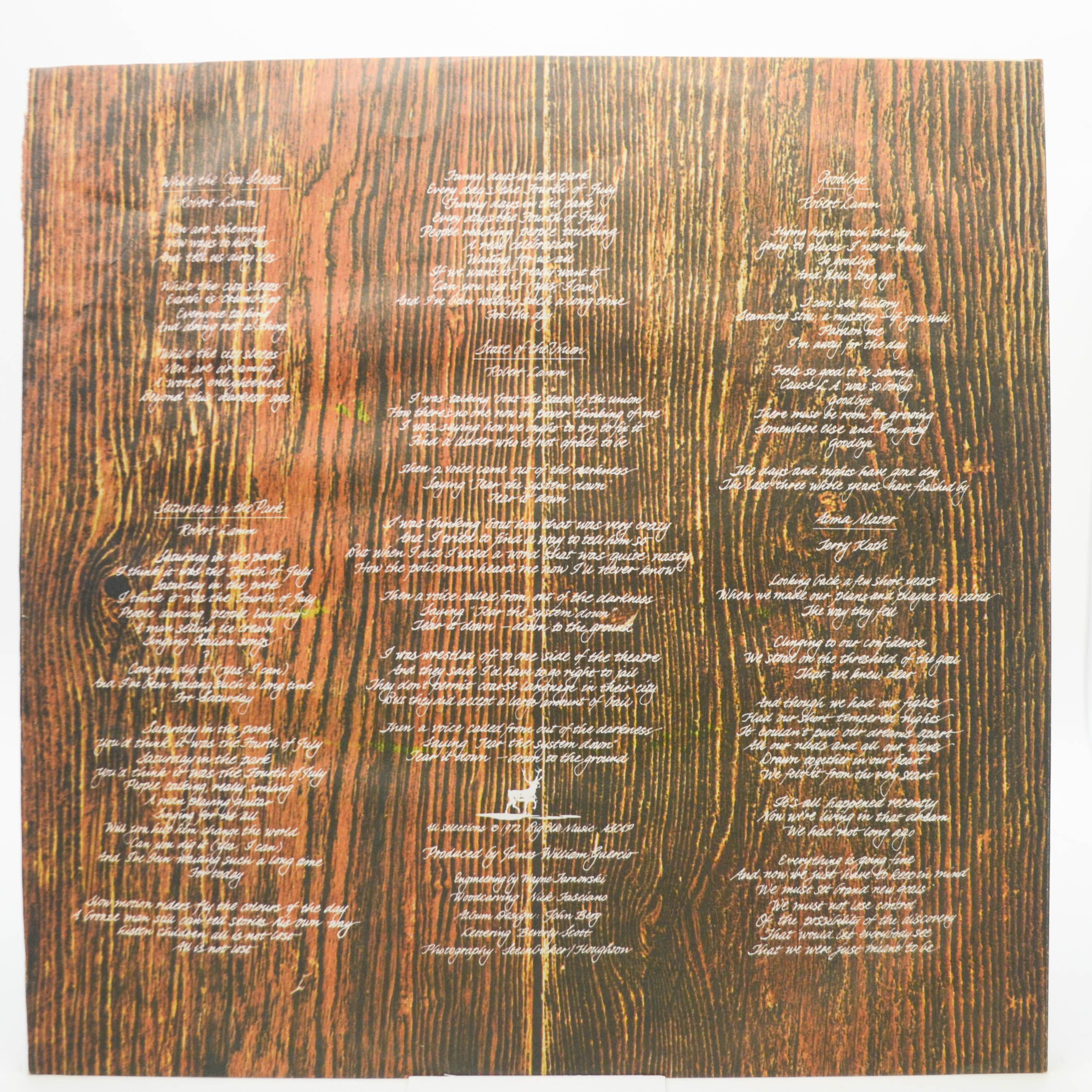 Chicago — Chicago V (poster), 1972