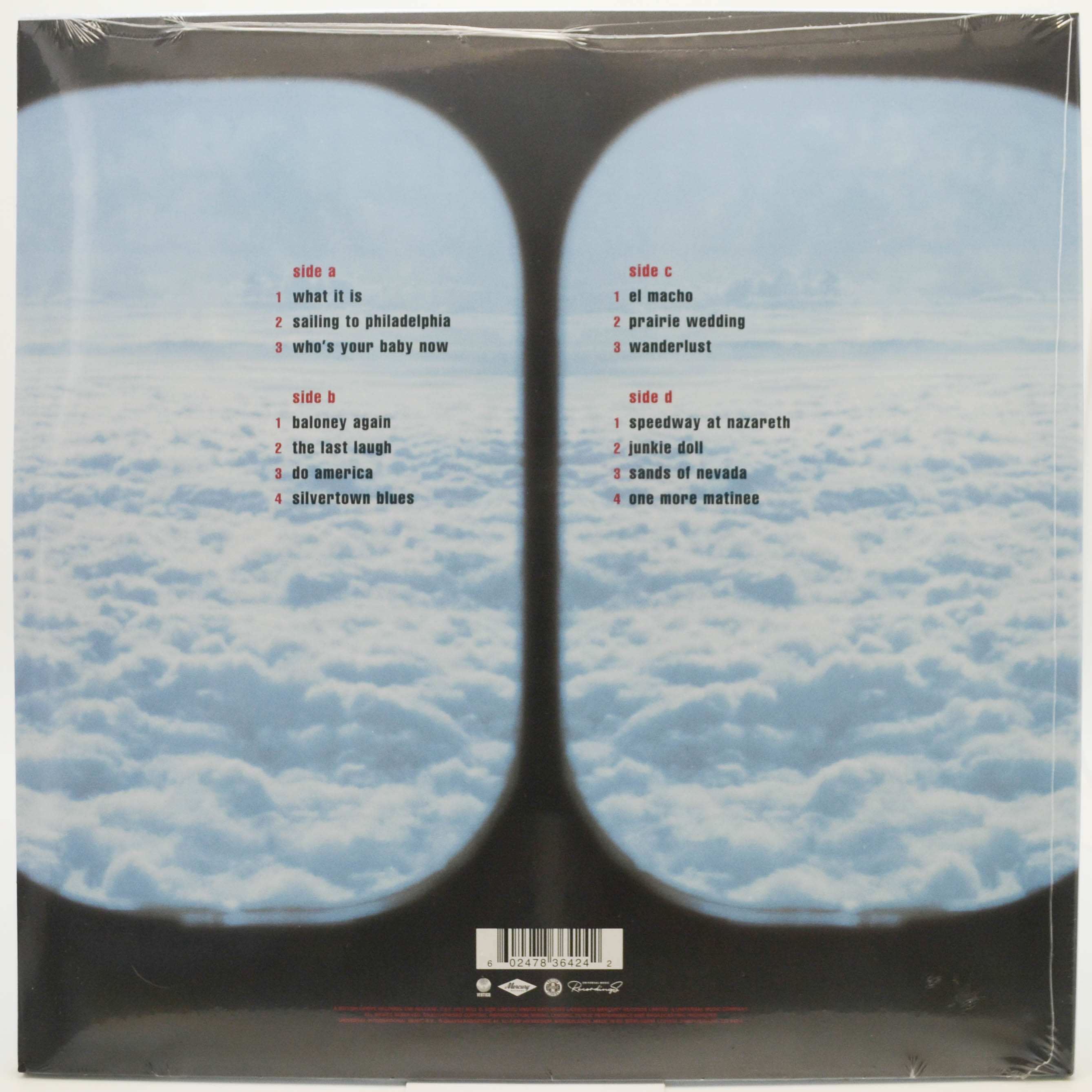 Mark Knopfler — Sailing To Philadelphia (2LP), 2000