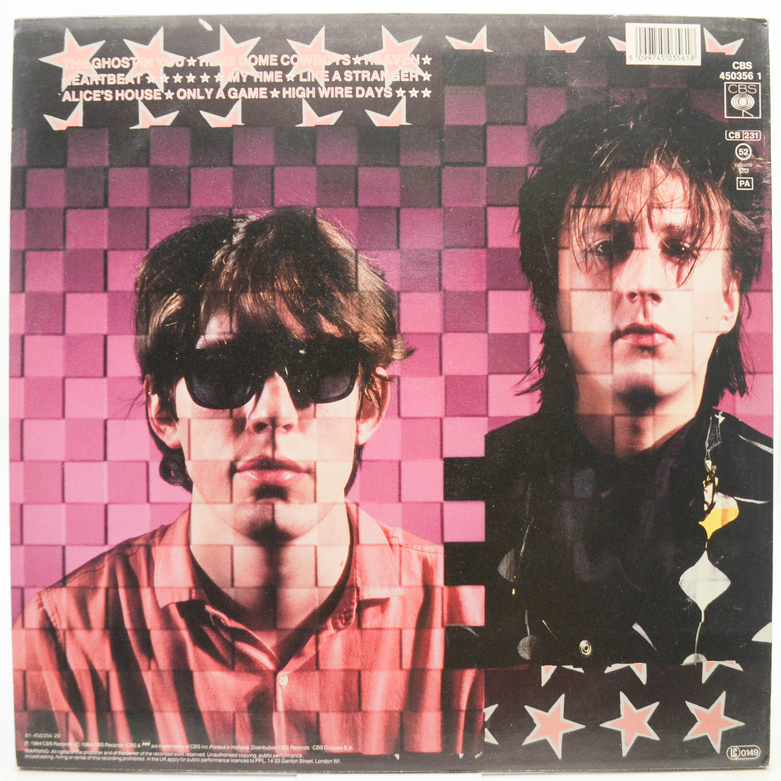 Виниловая пластинка Psychedelic Furs — Mirror Moves, 1984