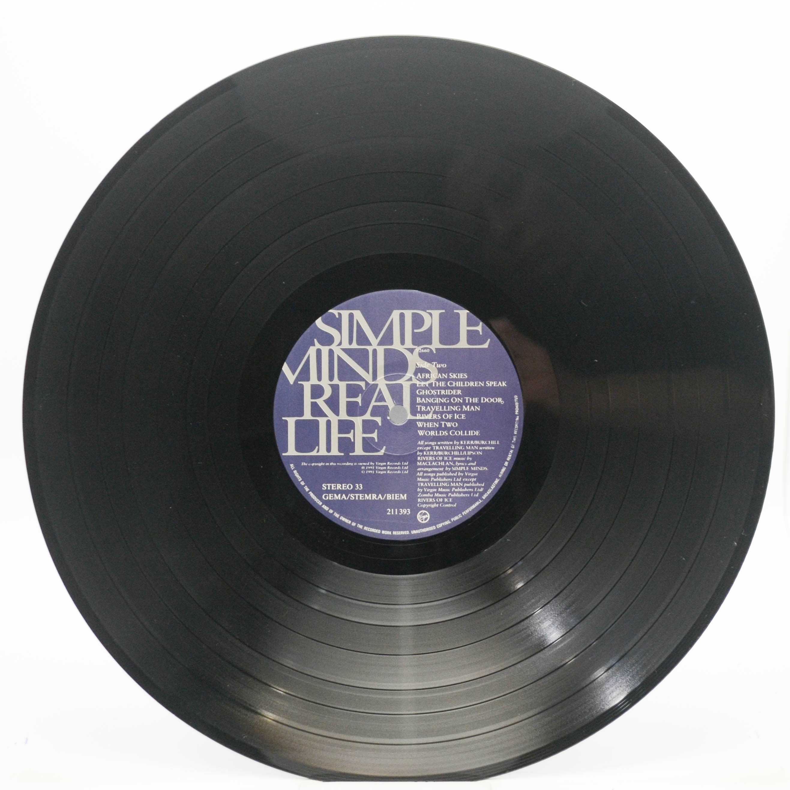 Simple Minds — Real Life, 1991