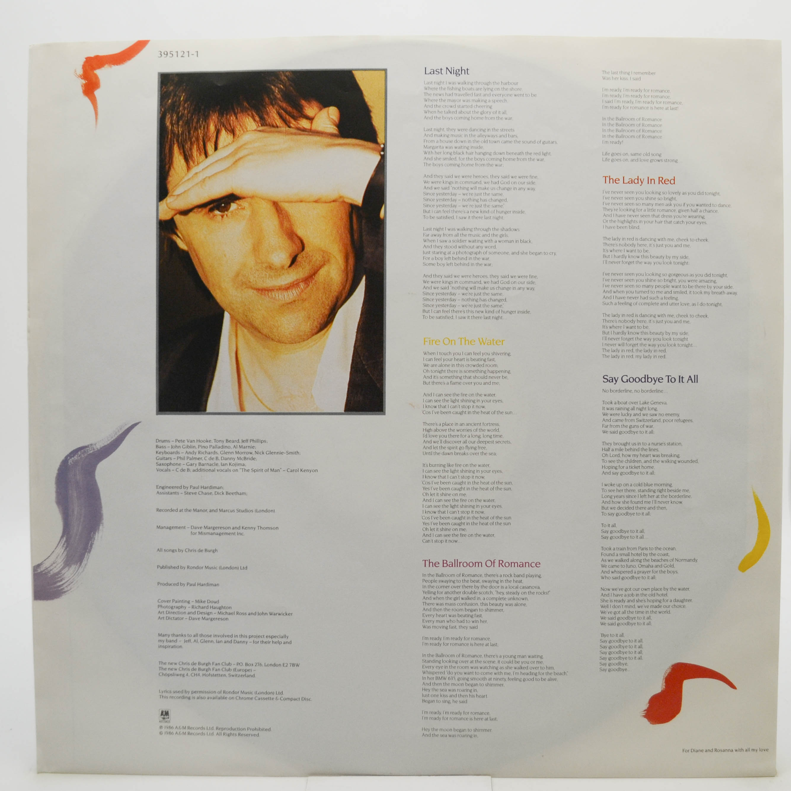 Chris de Burgh — Into The Light, 1986