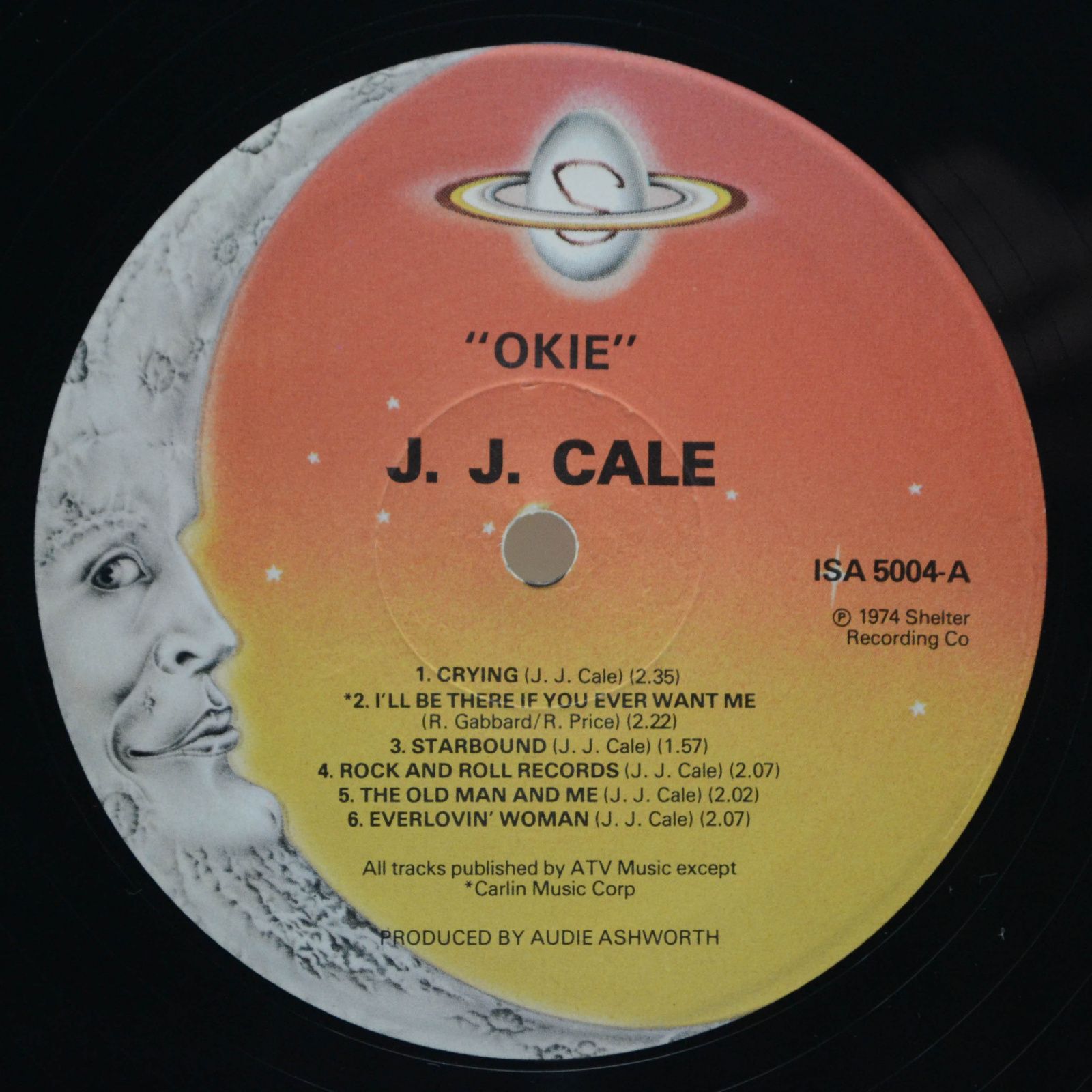 J.J. Cale — Okie (UK), 1974