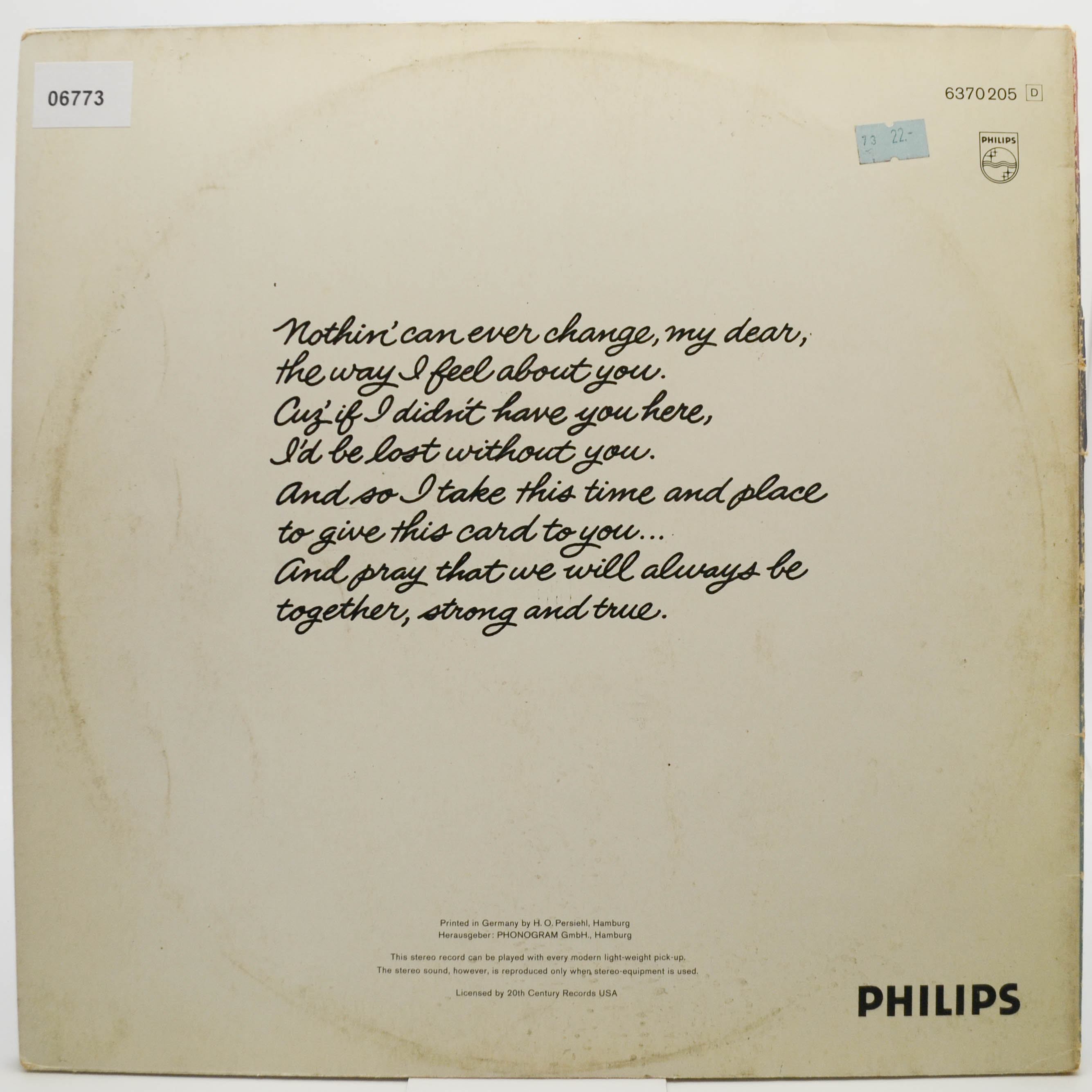 Barry White — Stone Gon', 1974