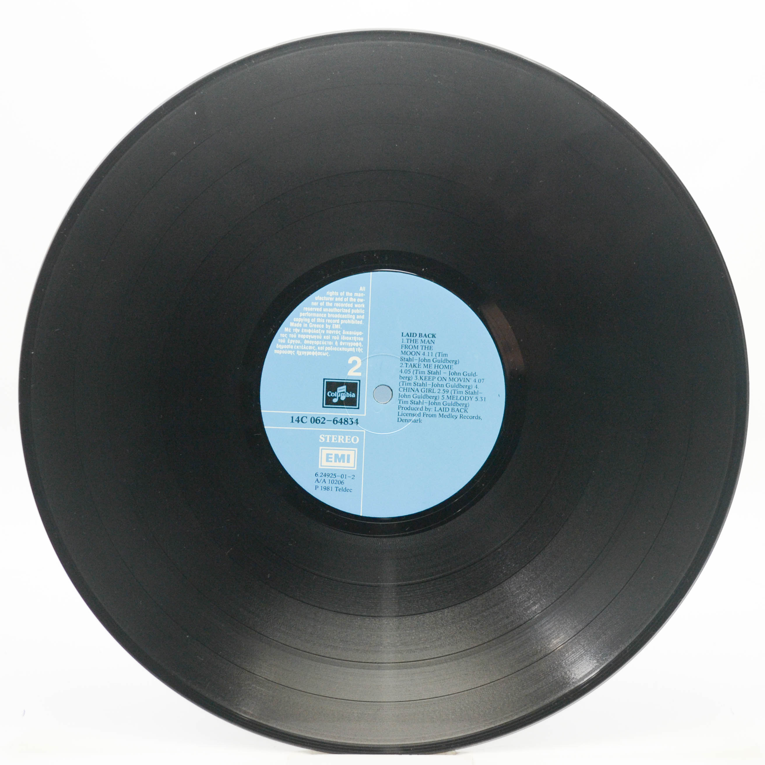 Laid Back — Laid Back, 1981