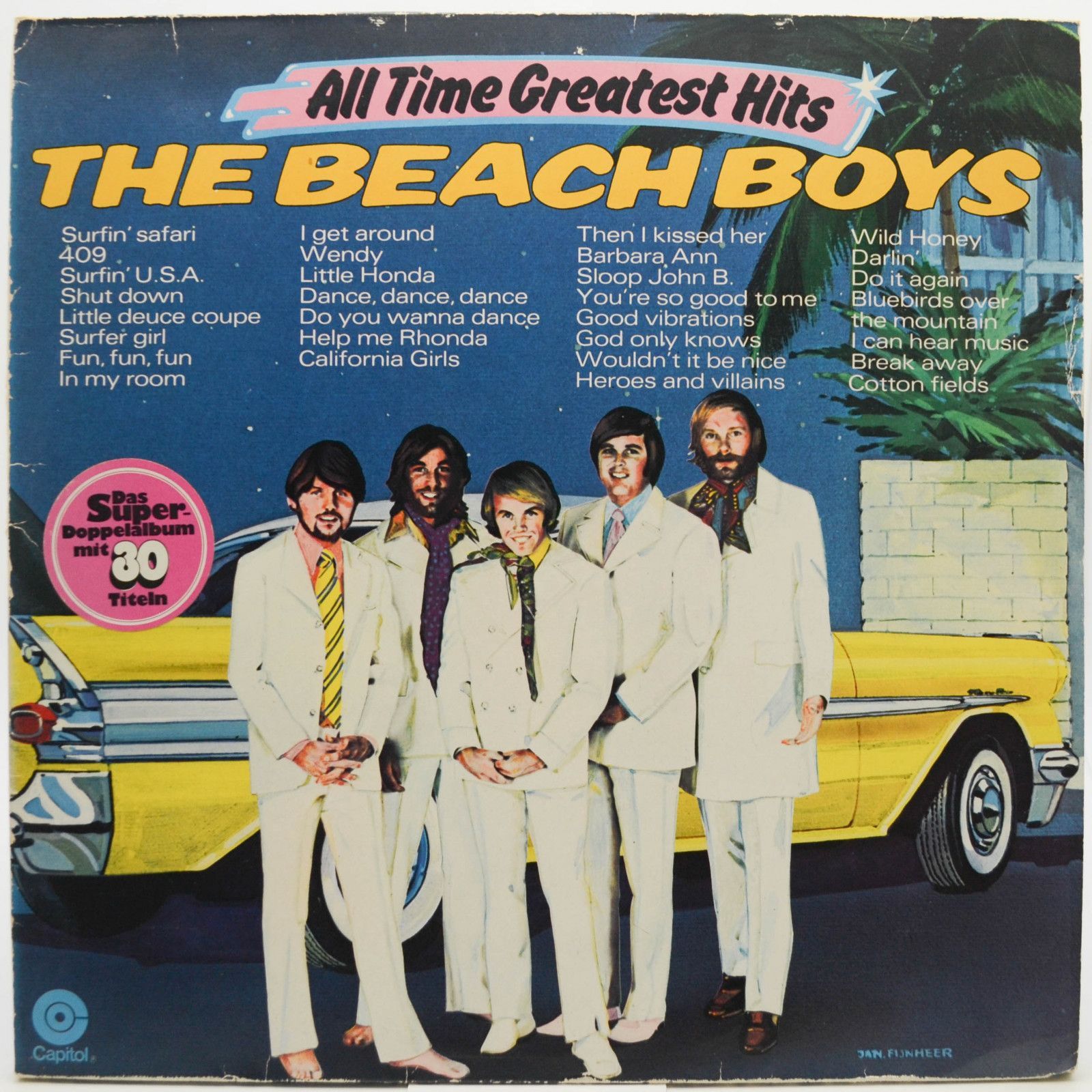 Beach Boys — All Time Greatest Hits (2LP), 1974