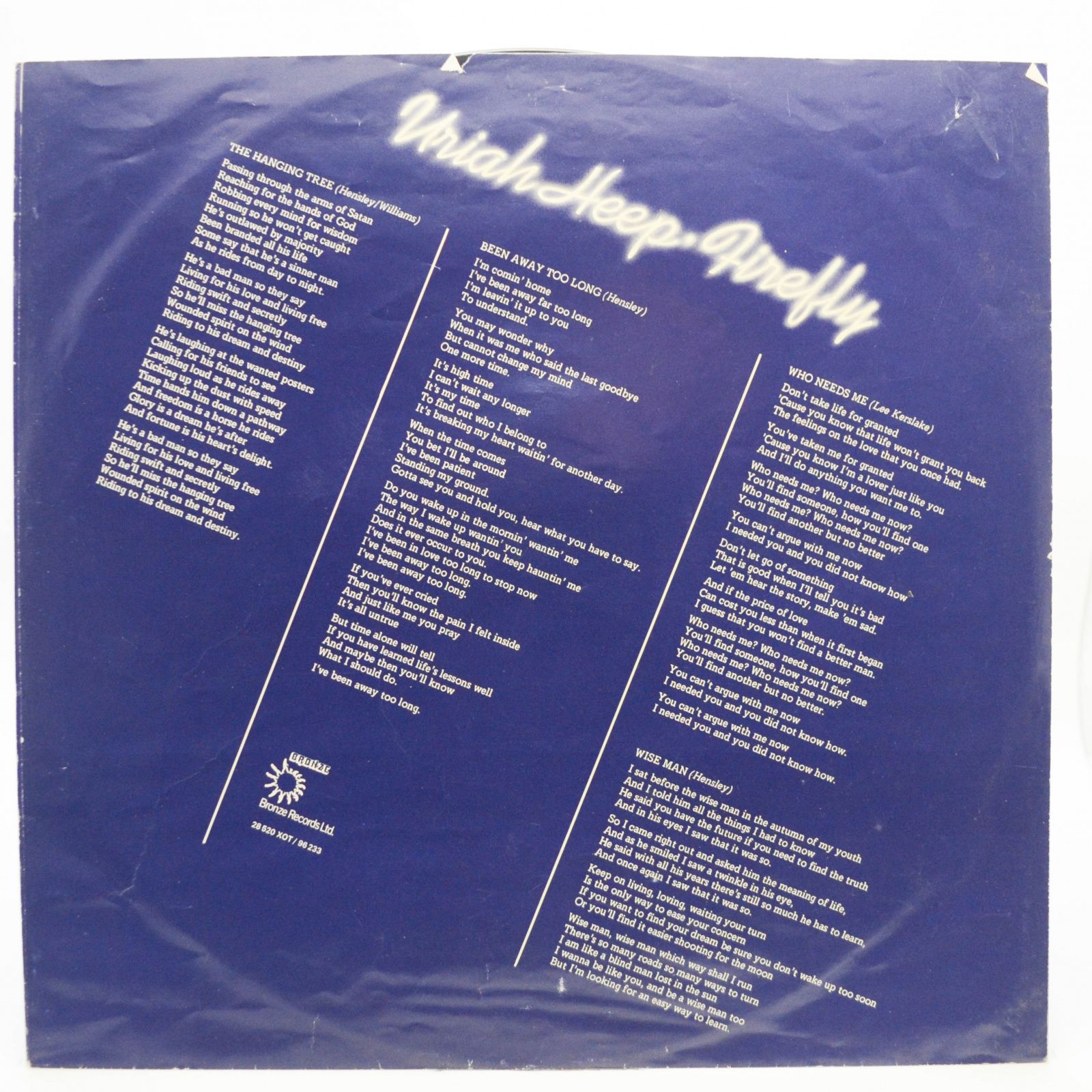 Uriah Heep — Firefly, 1977