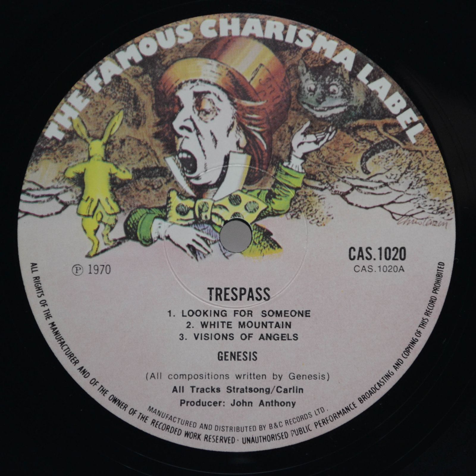 Genesis — Trespass (UK), 1970