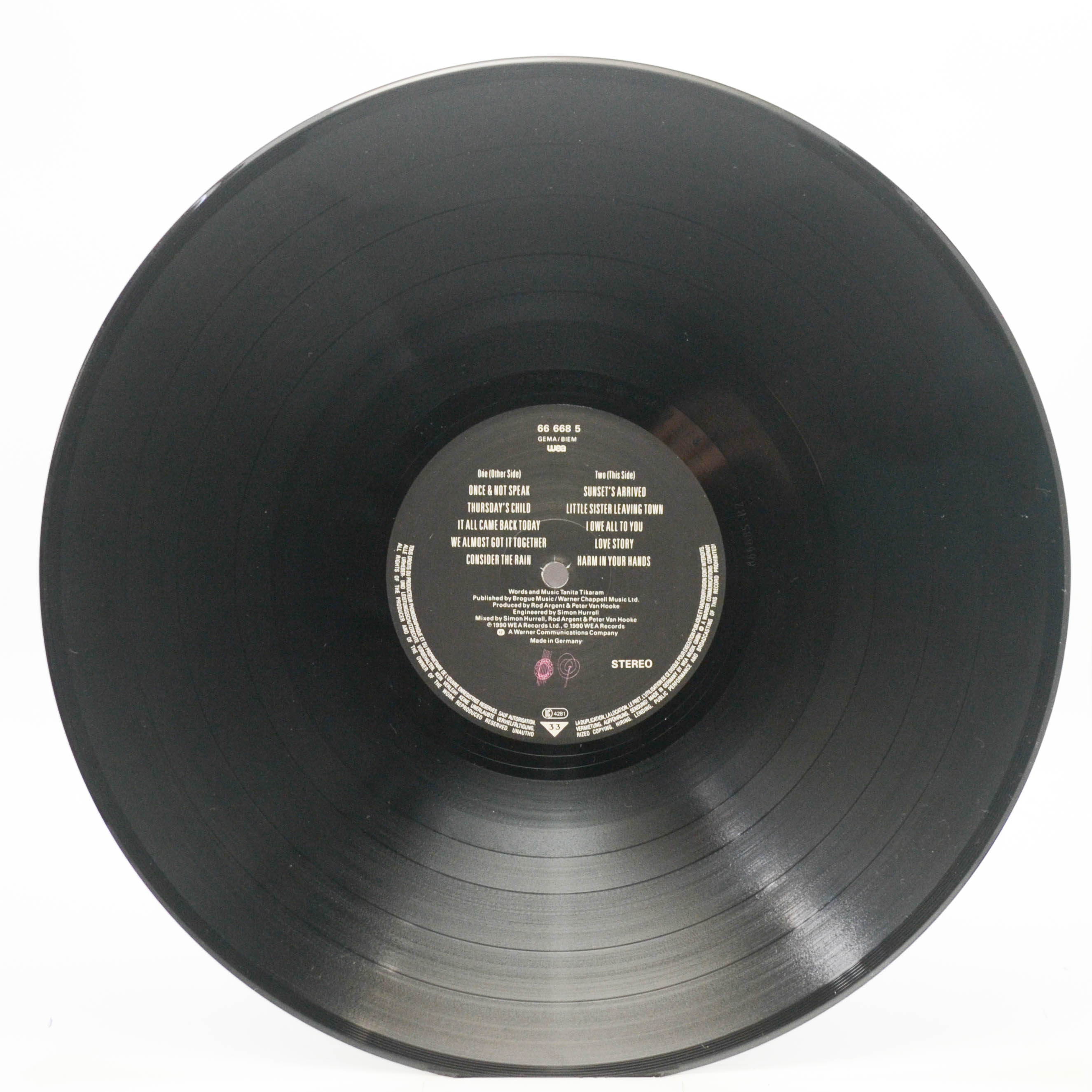 Tanita Tikaram — The Sweet Keeper, 1990