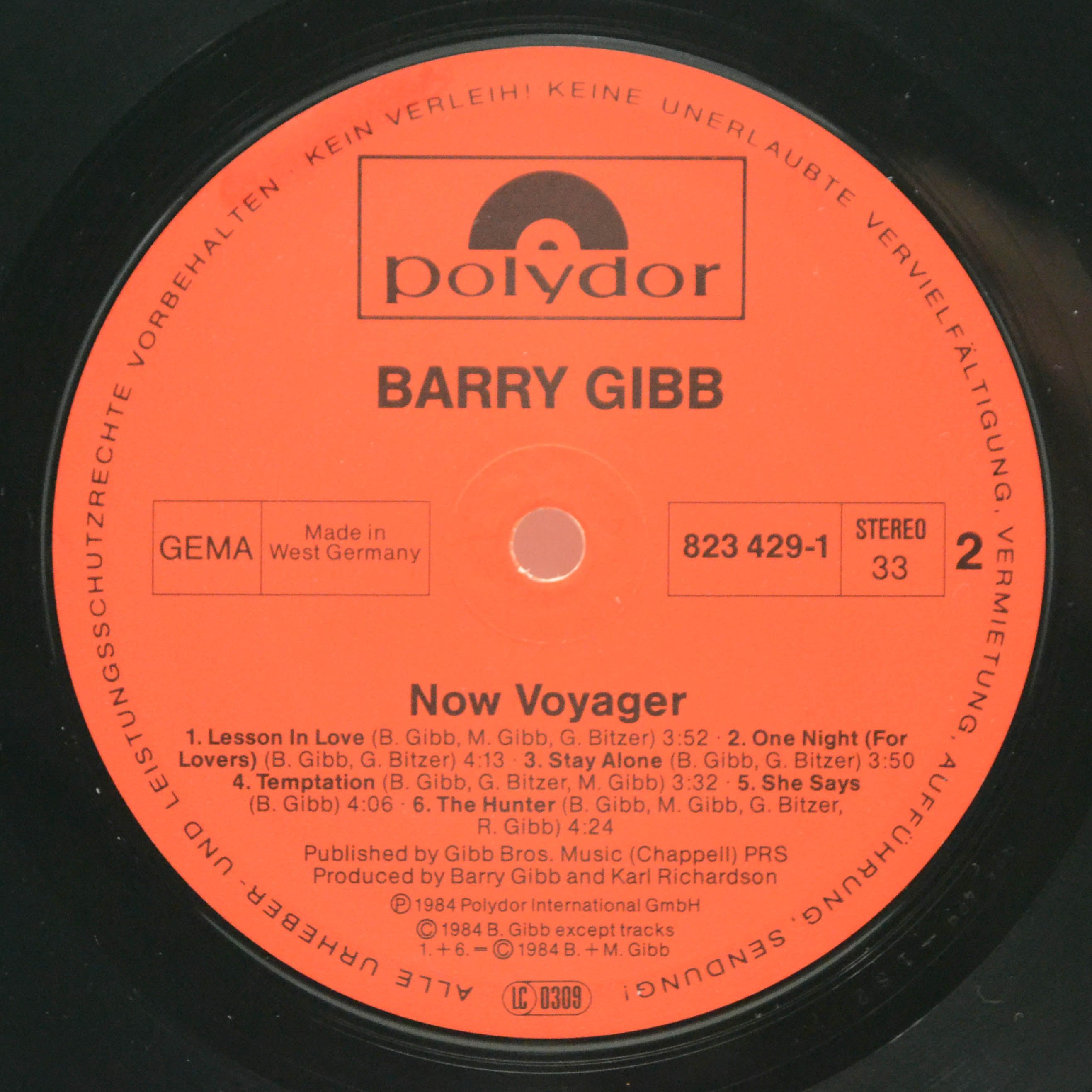 Barry Gibb — Now Voyager, 1984