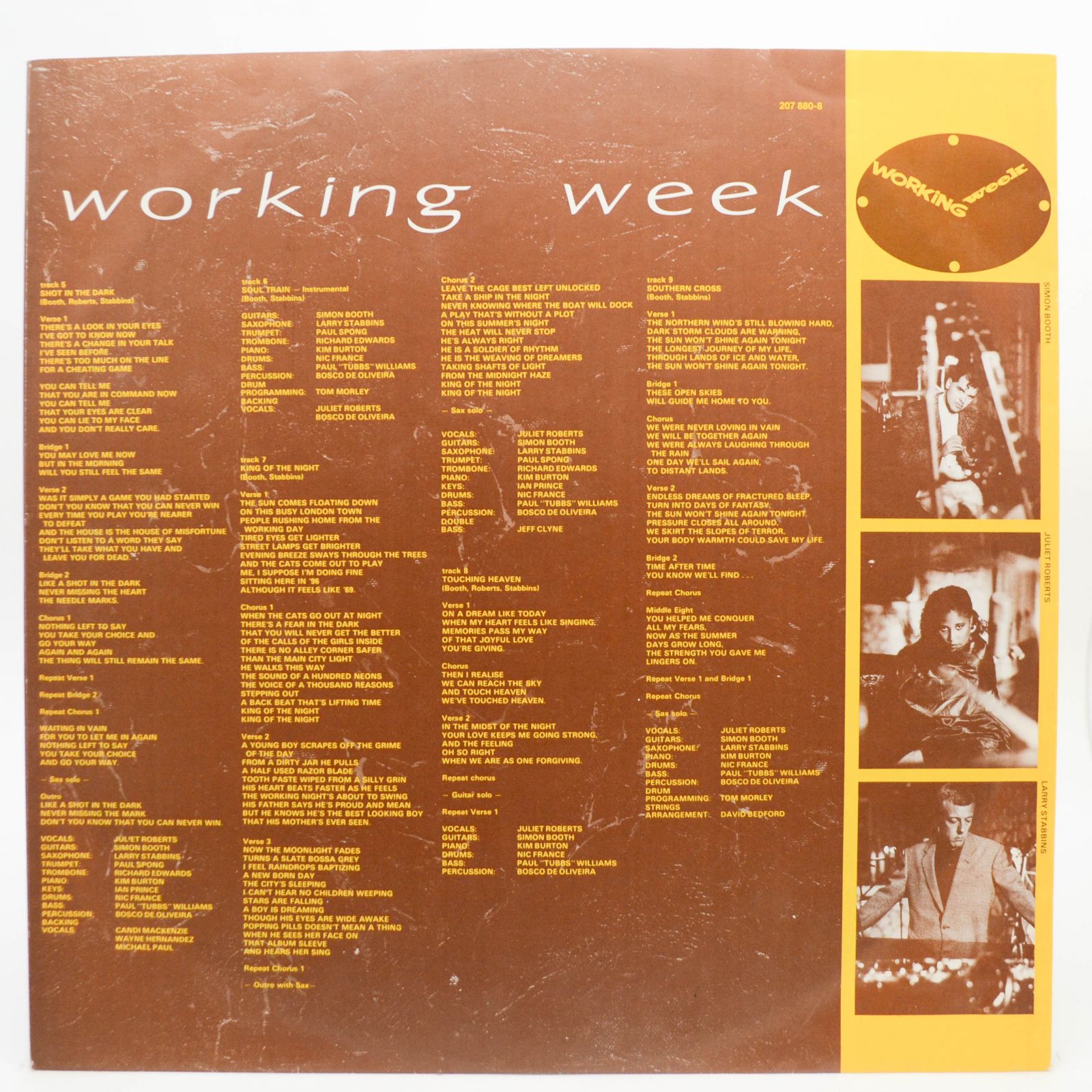Working Week — Compañeros, 1986