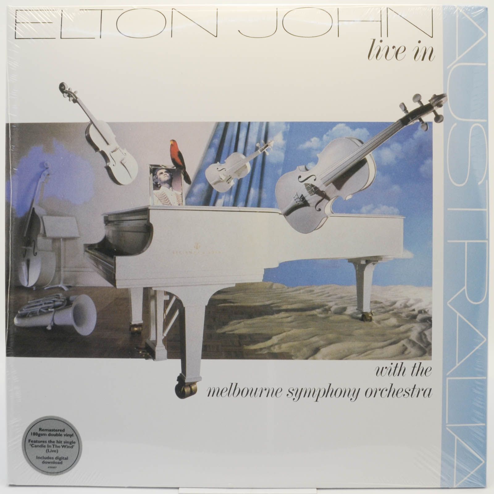 Elton John — Live In Australia (With The Melbourne Symphony Orchestra) (2LP), 1987