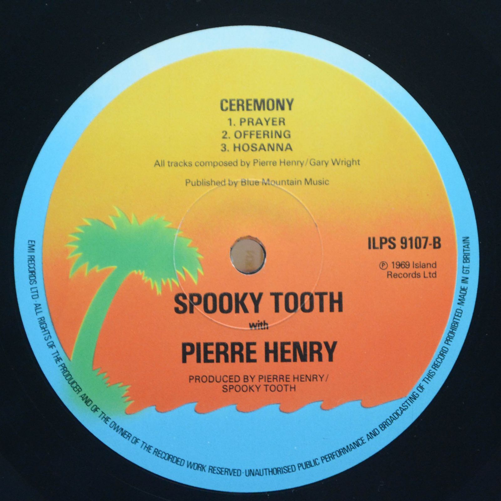 Spooky Tooth / Pierre Henry — Ceremony. An Electronic Mass. (UK), 1969
