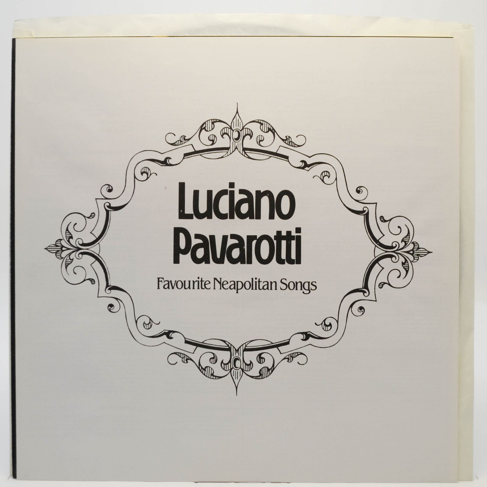 Luciano Pavarotti — O Sole Mio (Favourite Neapolitan Songs) (booklet), 1979