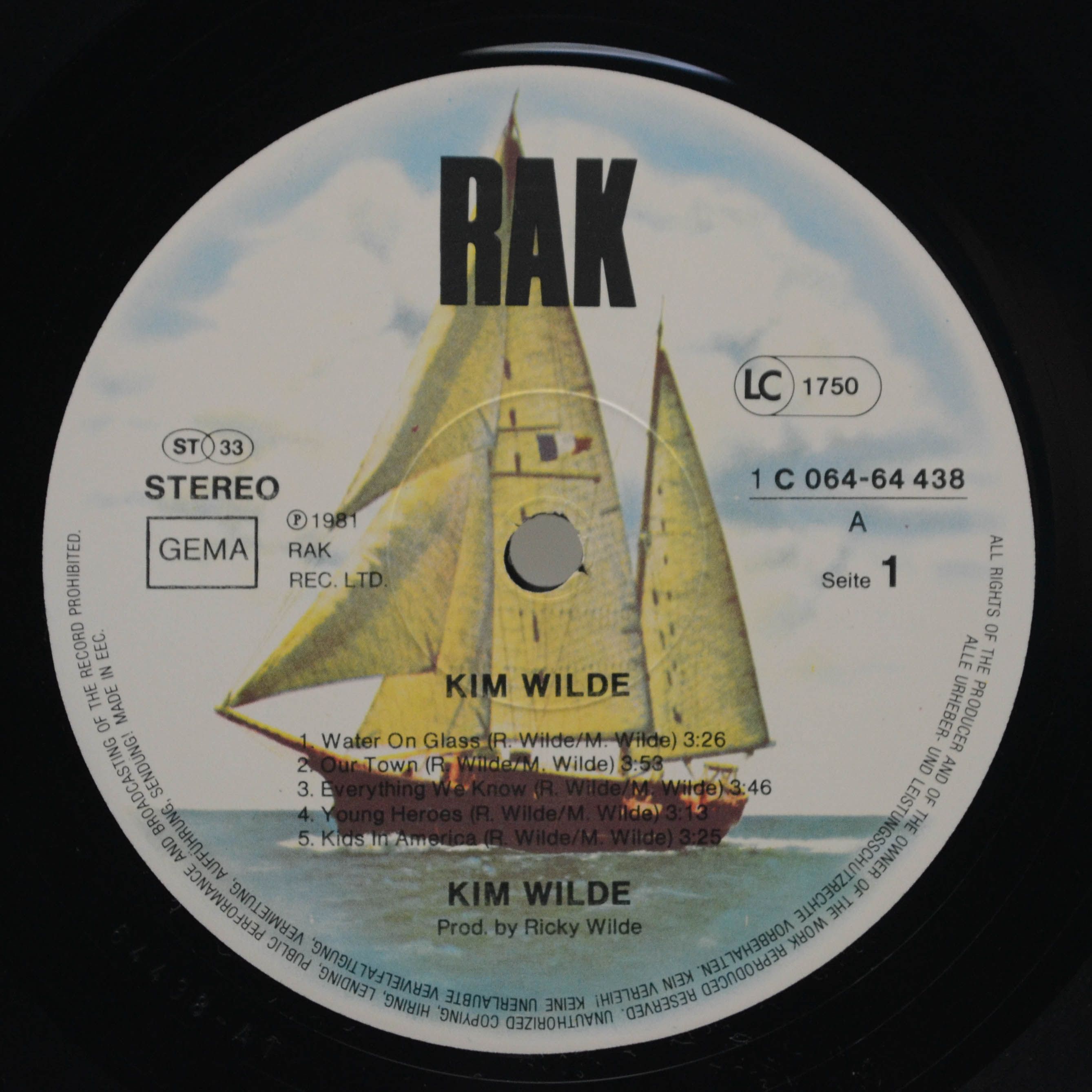 Kim Wilde — Kim Wilde, 1981