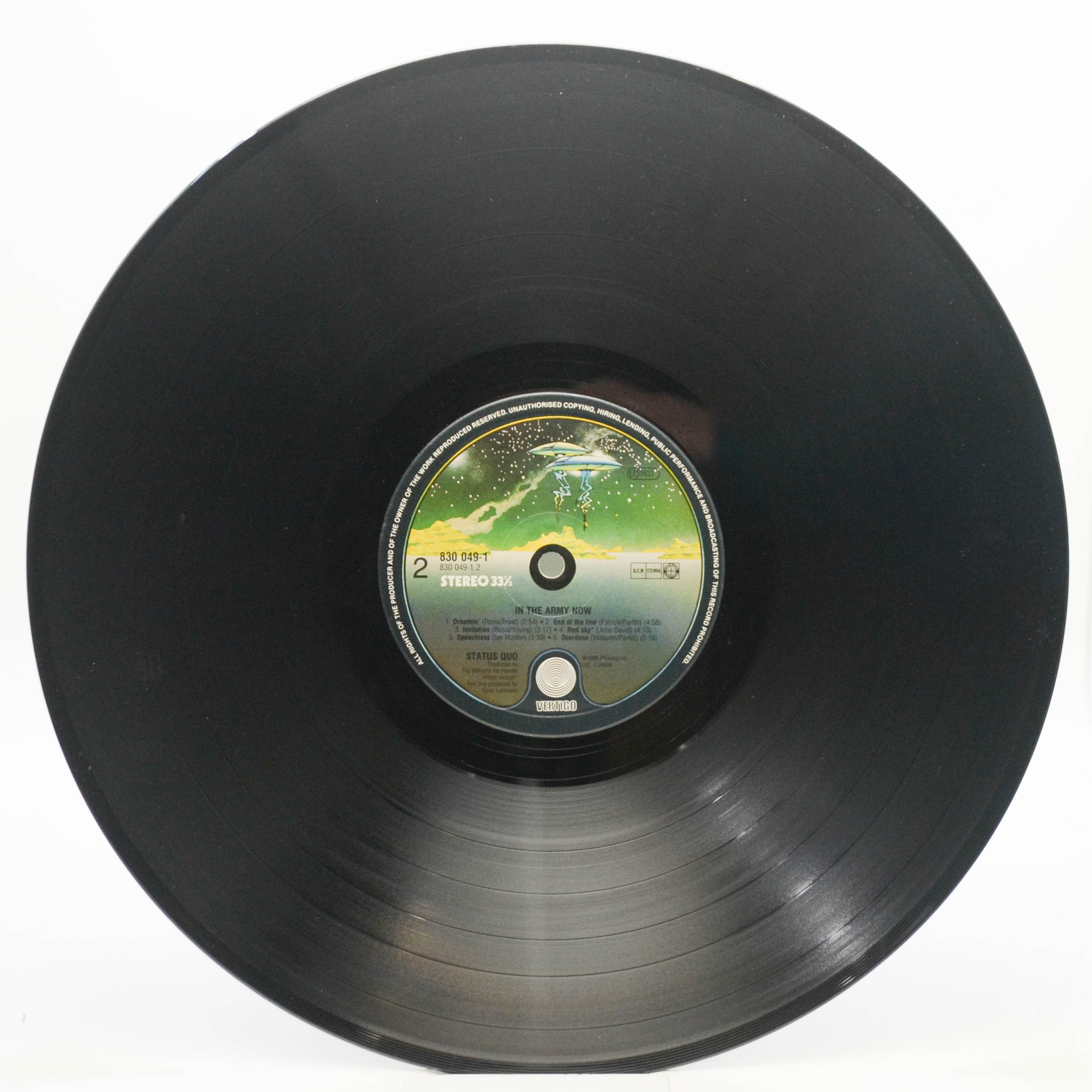 Status Quo — In The Army Now, 1986