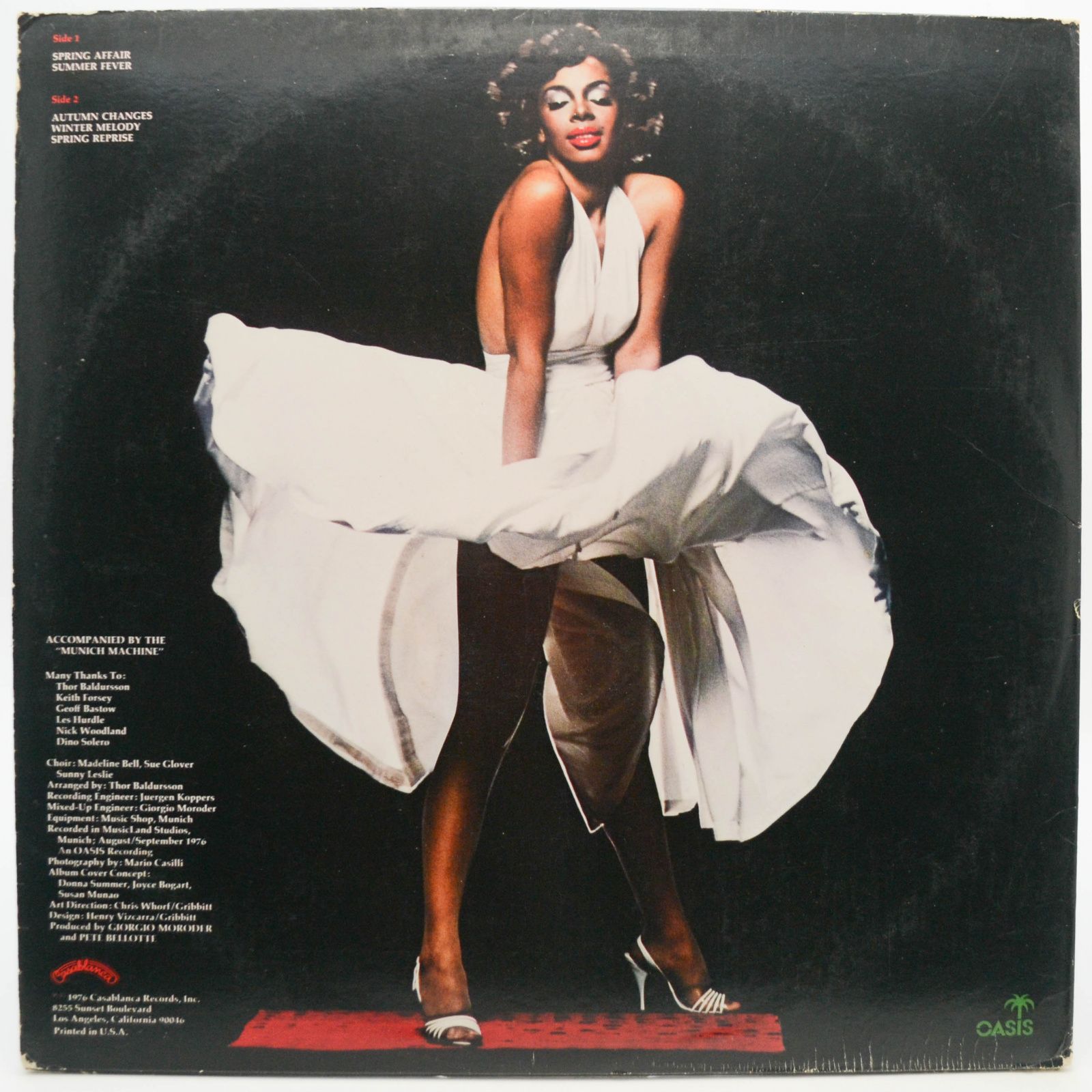 Donna Summer Four Seasons Of Love 1 St Usa Poster 2780 ₽ купить