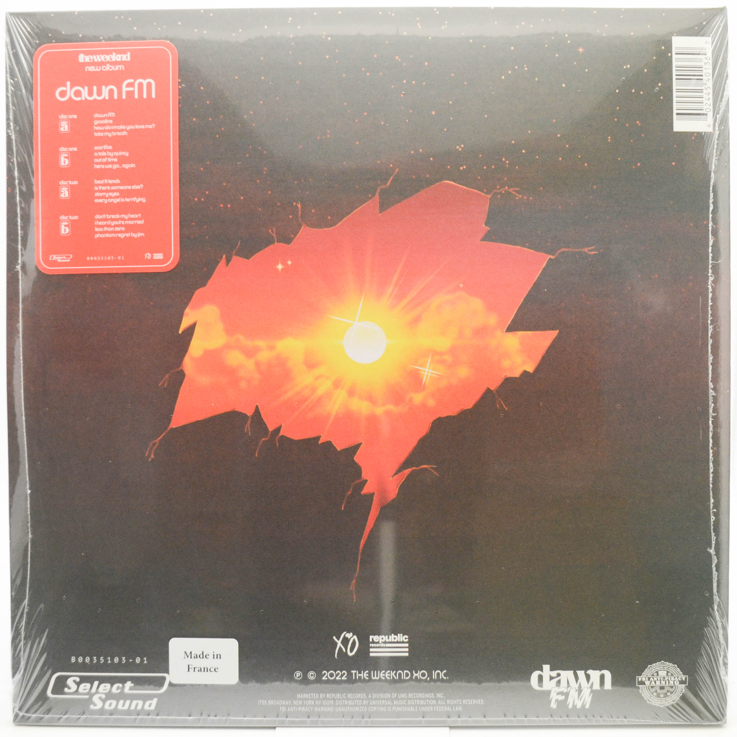 Weeknd — Dawn FM (2LP), 2022