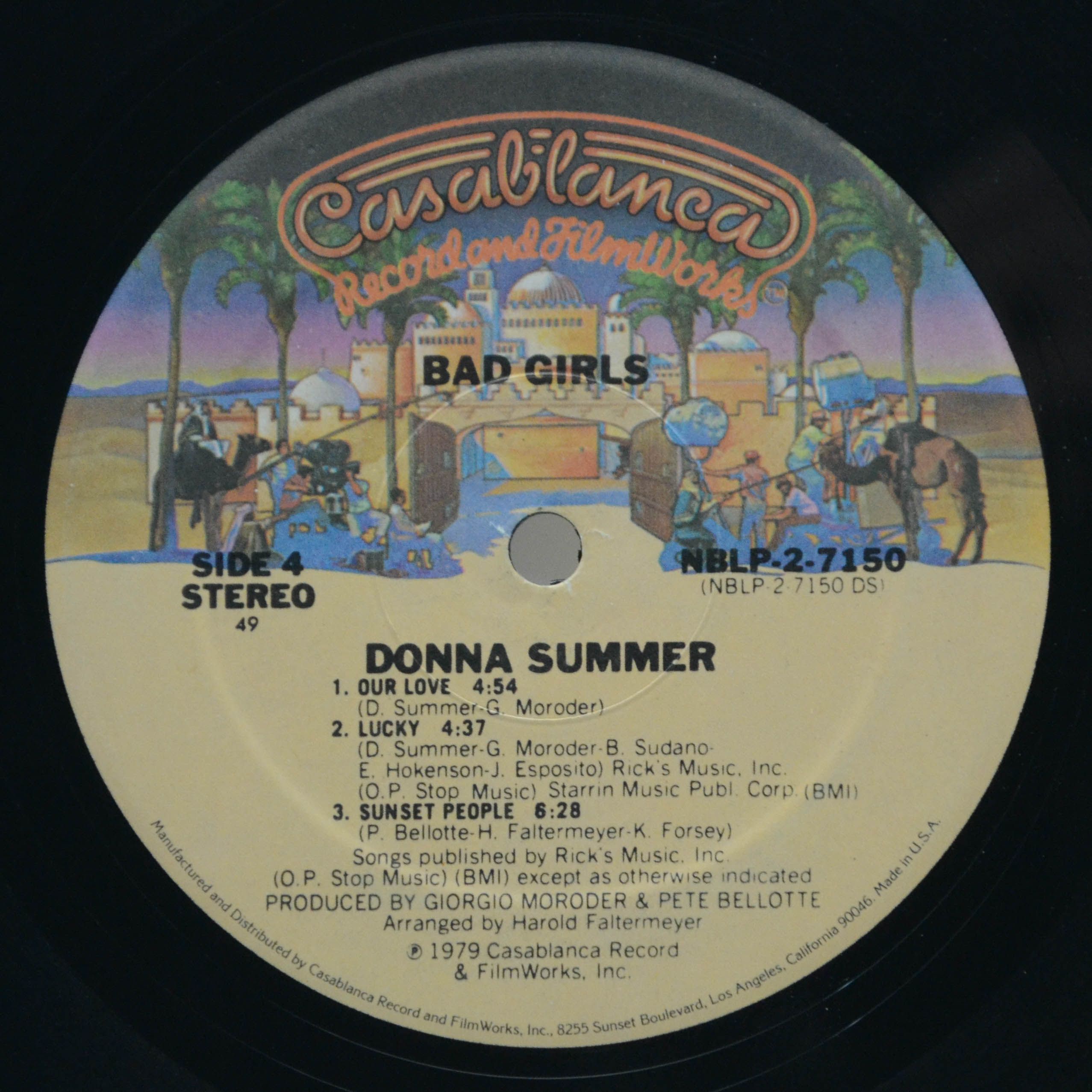 Donna Summer — Bad Girls (2LP, USA), 1979