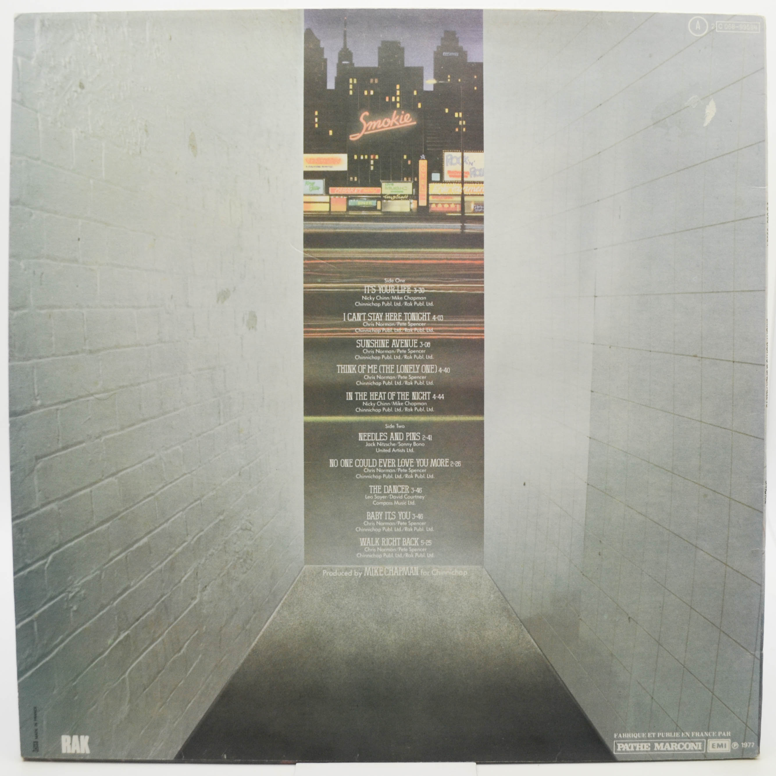 Smokie — Bright Lights And Back Alleys, 1977