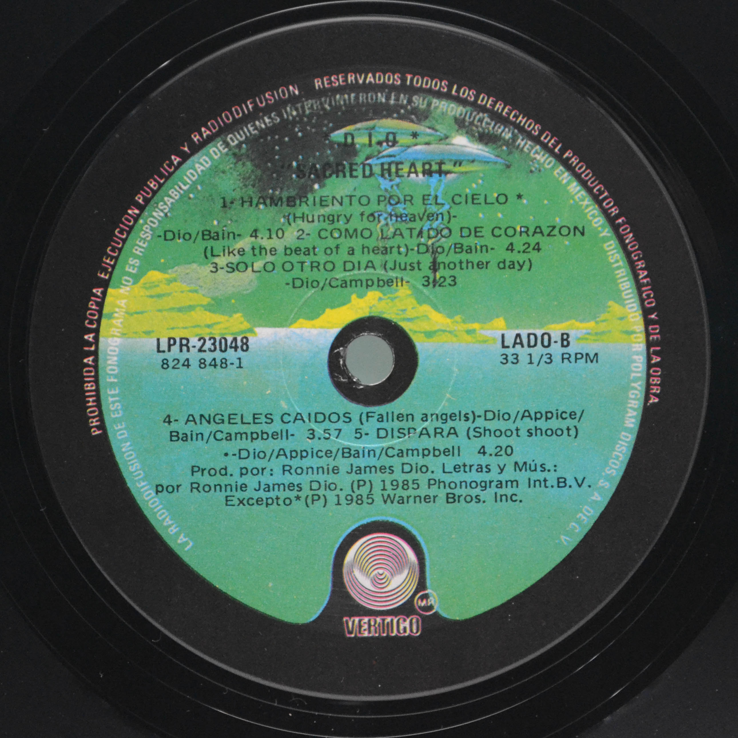 Dio — Sacred Heart, 1985