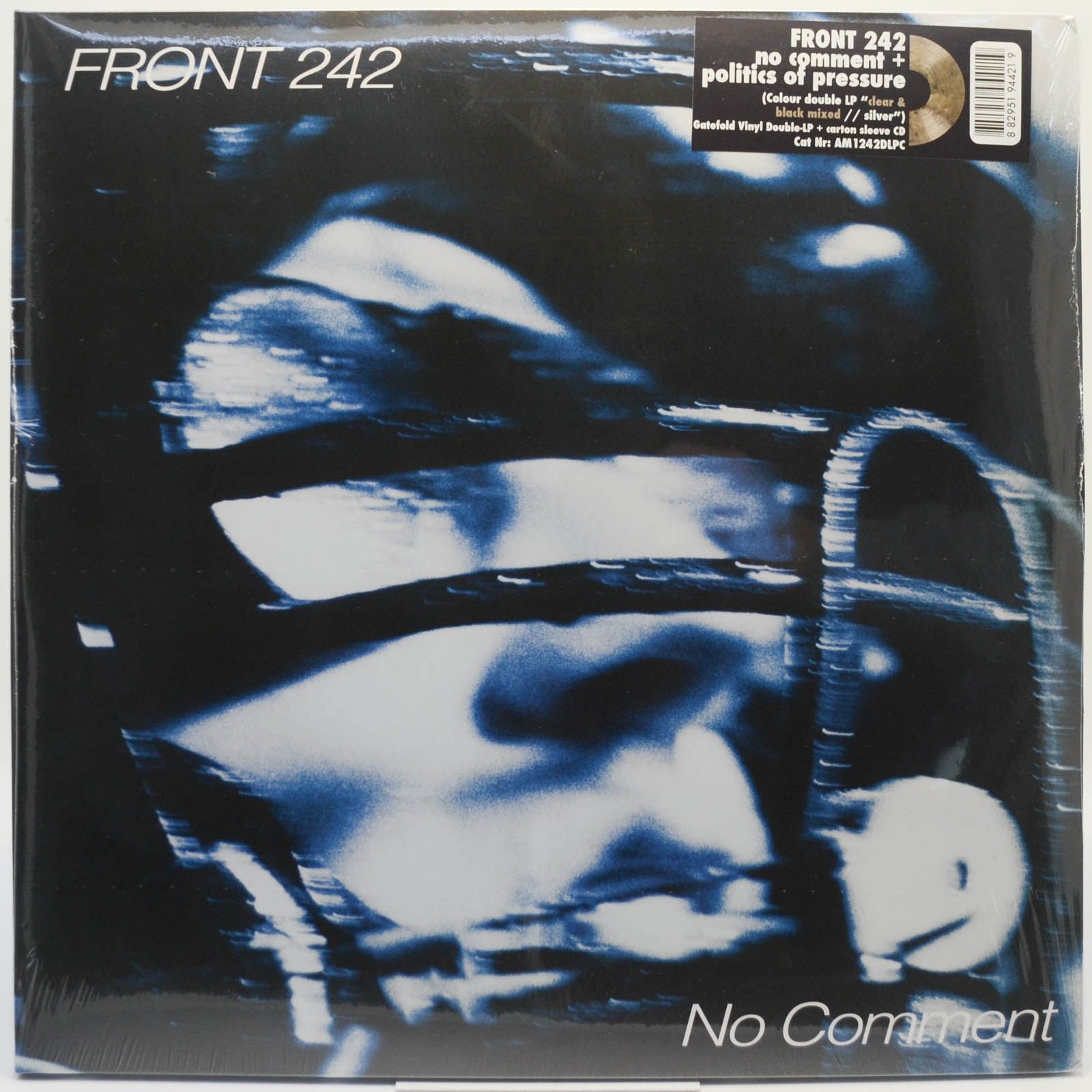 Front 242 — No Comment / Politics Of Pressure (2LP+CD), 2016