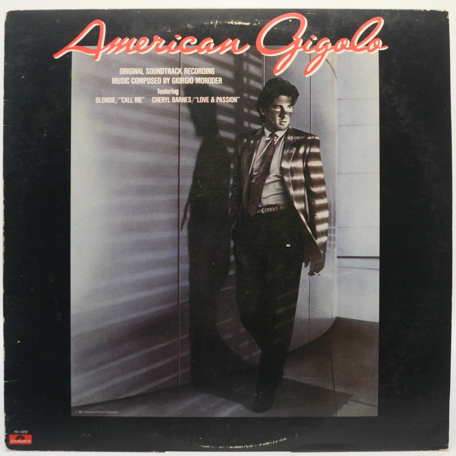 Giorgio Moroder — American Gigolo (Original Soundtrack Recording) (USA), 1980