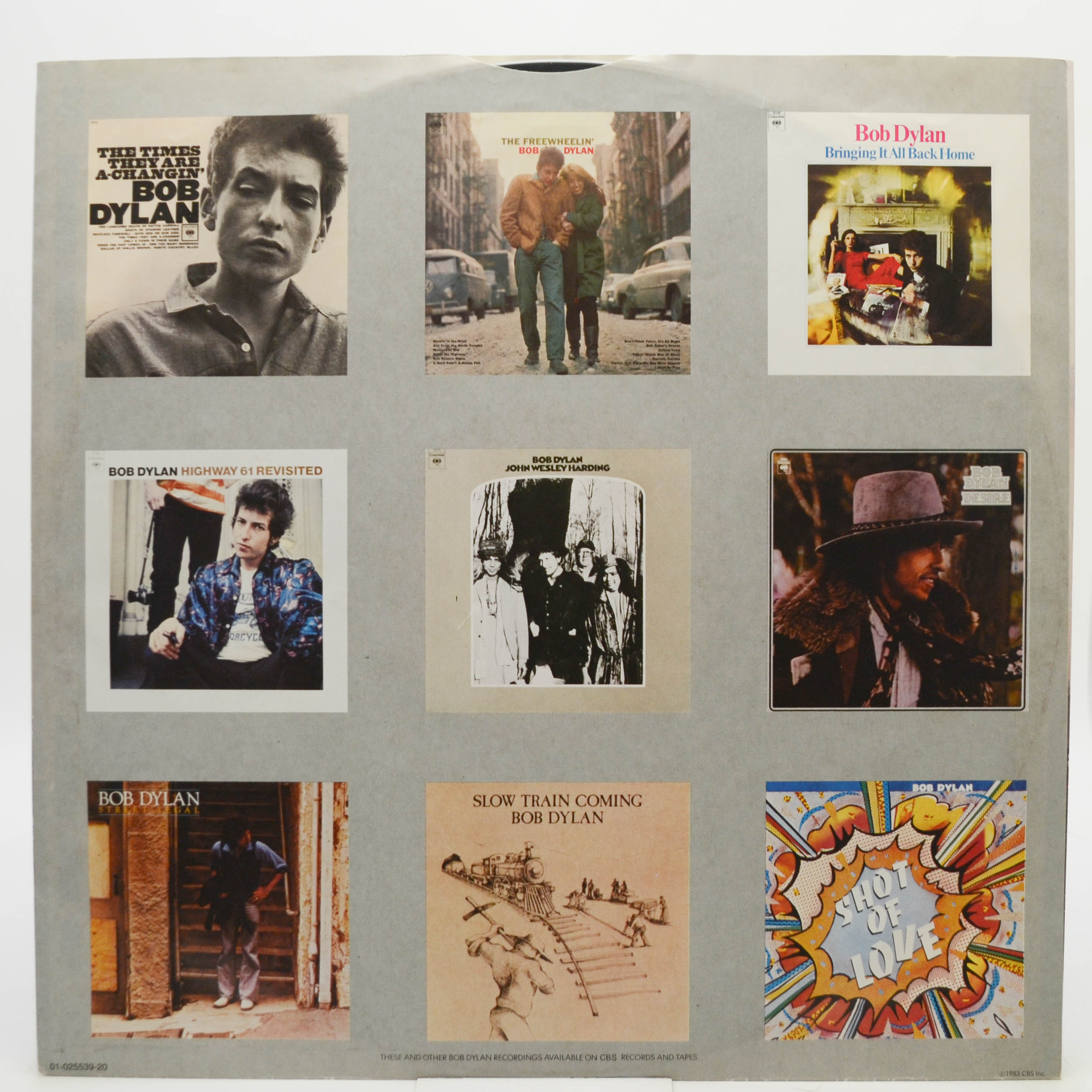 Bob Dylan — Infidels, 1983