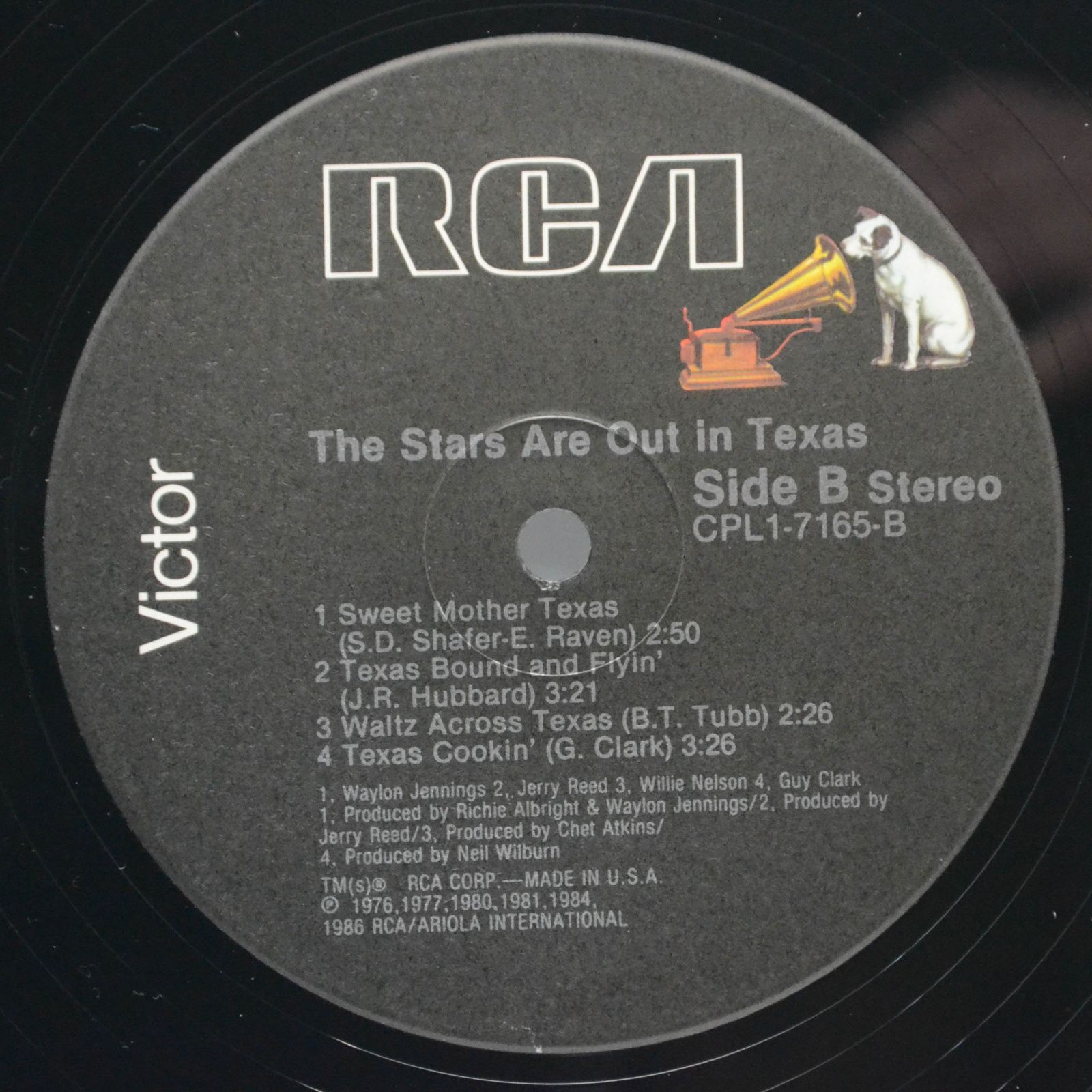 Various — The Stars Are Out In Texas (USA), 1986