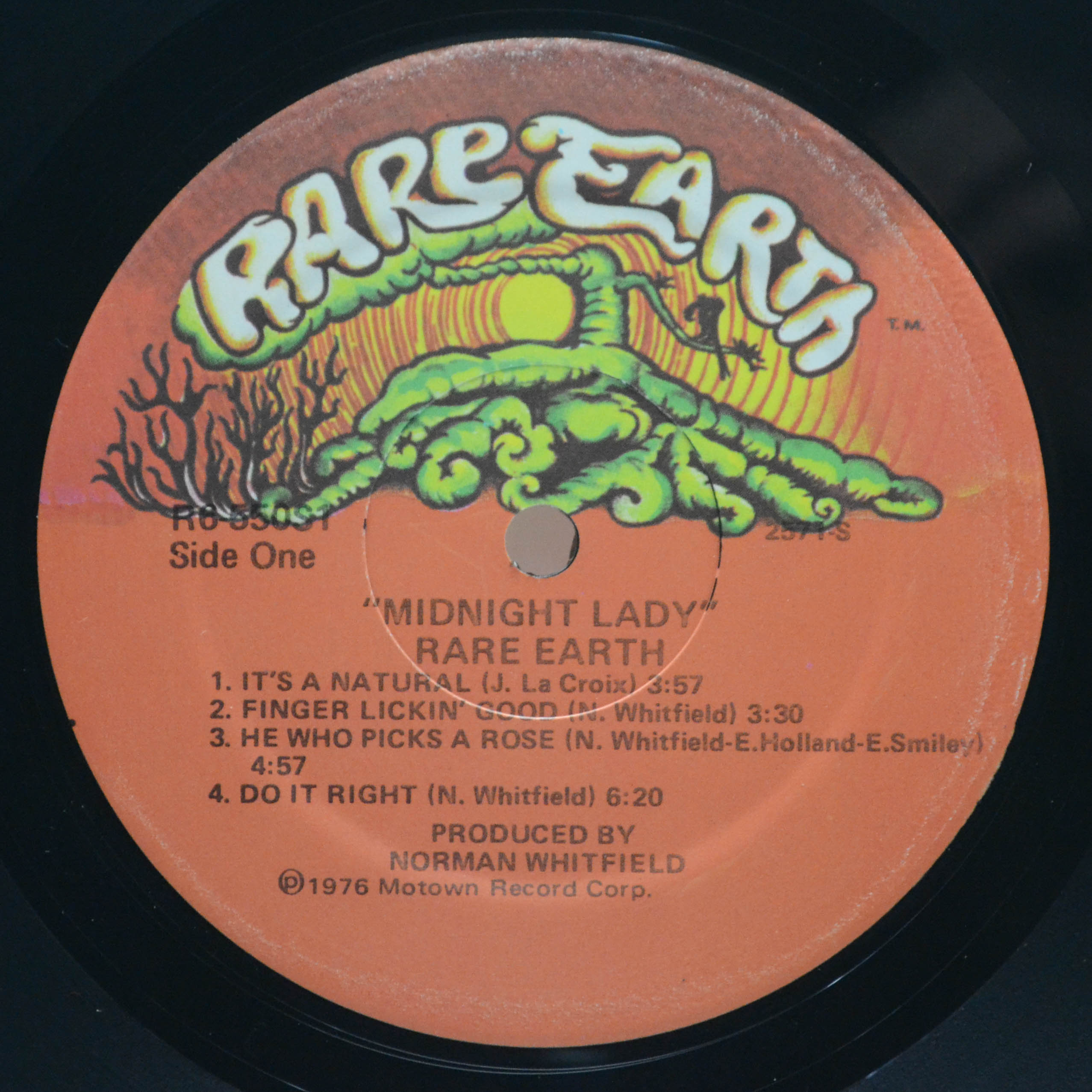 Rare Earth — Midnight Lady (USA), 1976