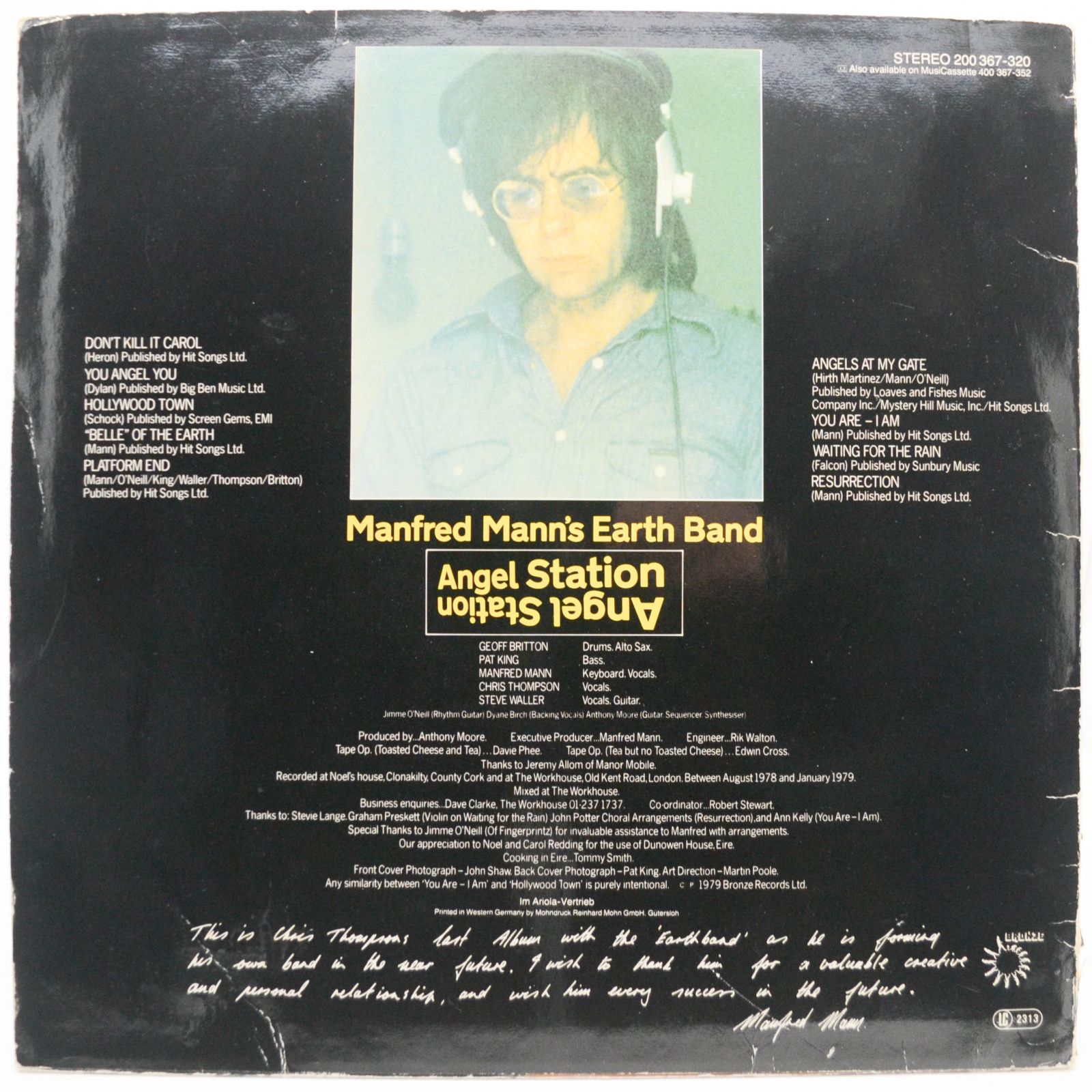 Manfred Mann's Earth Band — Angel Station, 1979