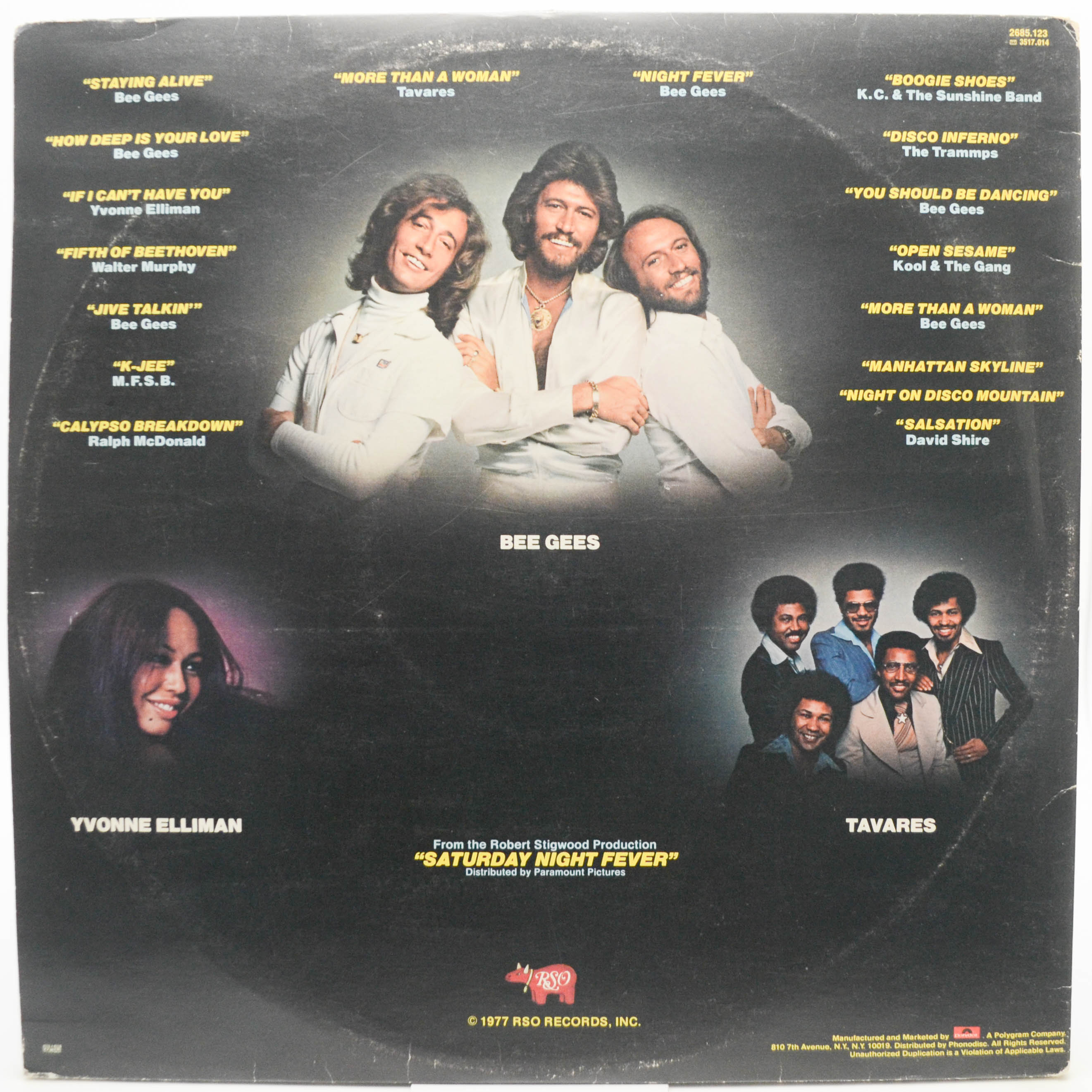 Various — Saturday Night Fever (The Original Movie Sound Track) (2LP), 1978