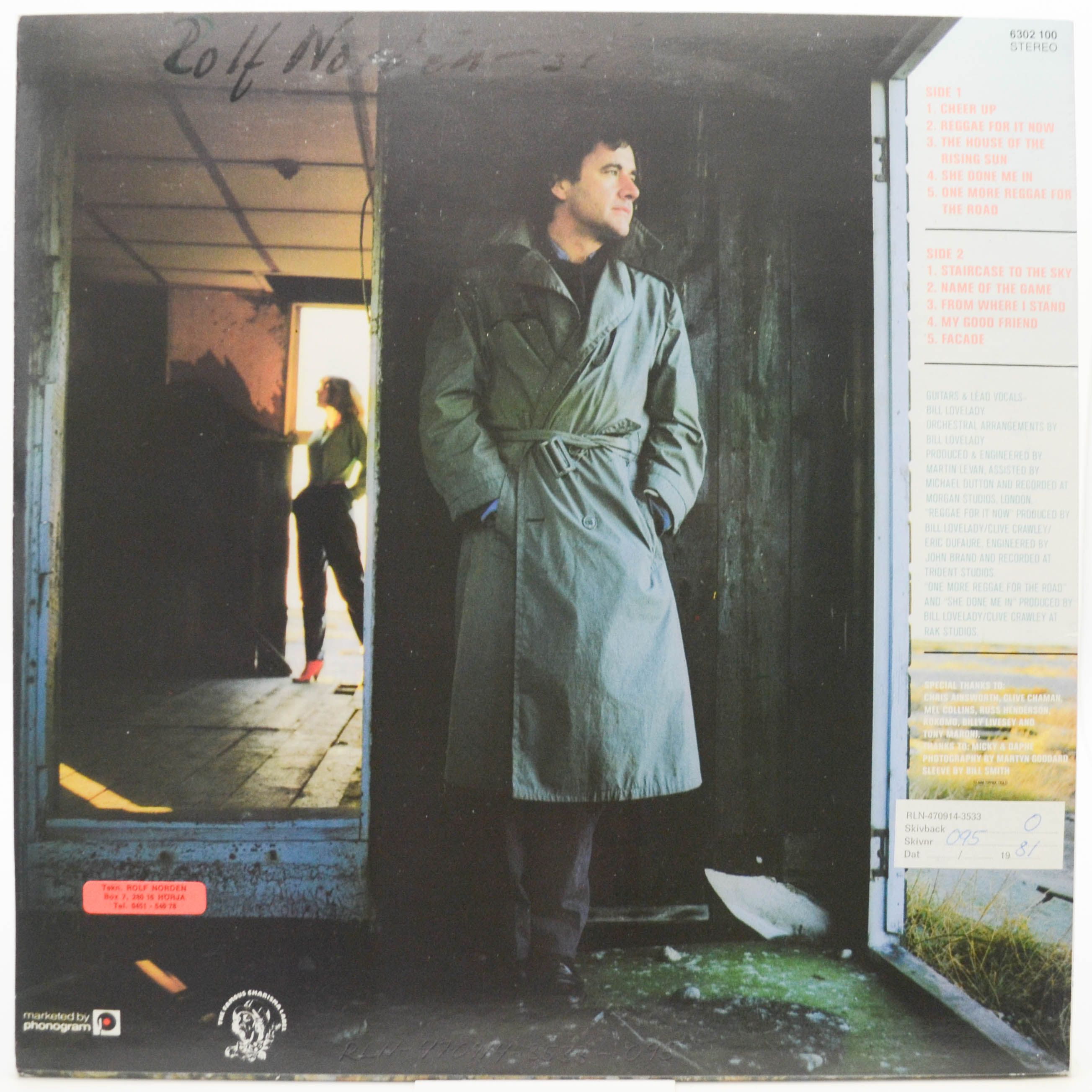 Bill Lovelady — Cheer Up, 1981