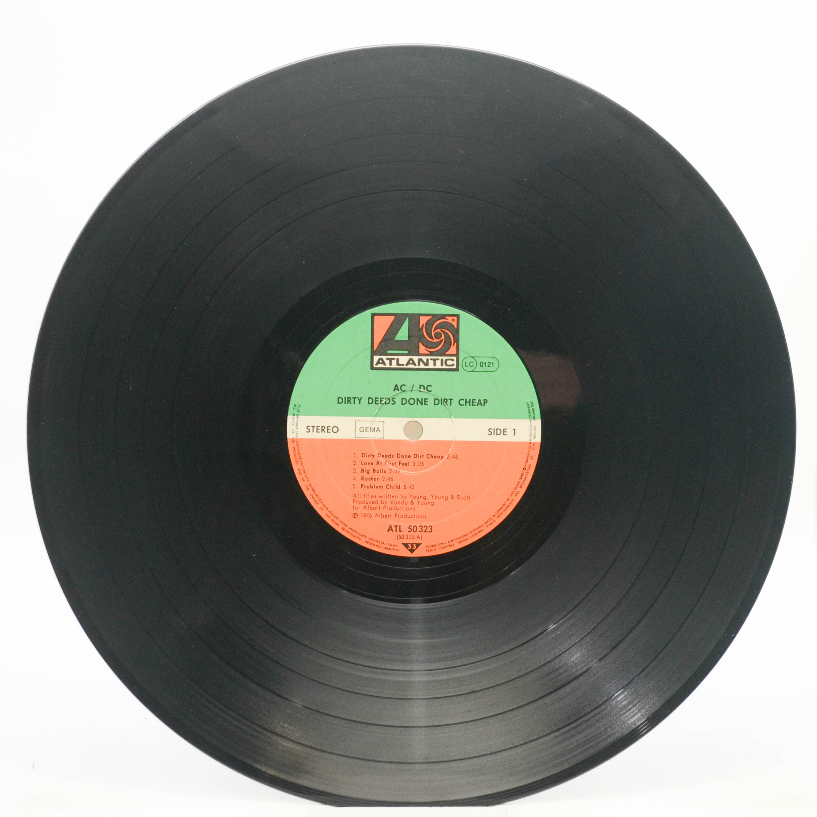 AC/DC — Dirty Deeds Done Dirt Cheap, 1976