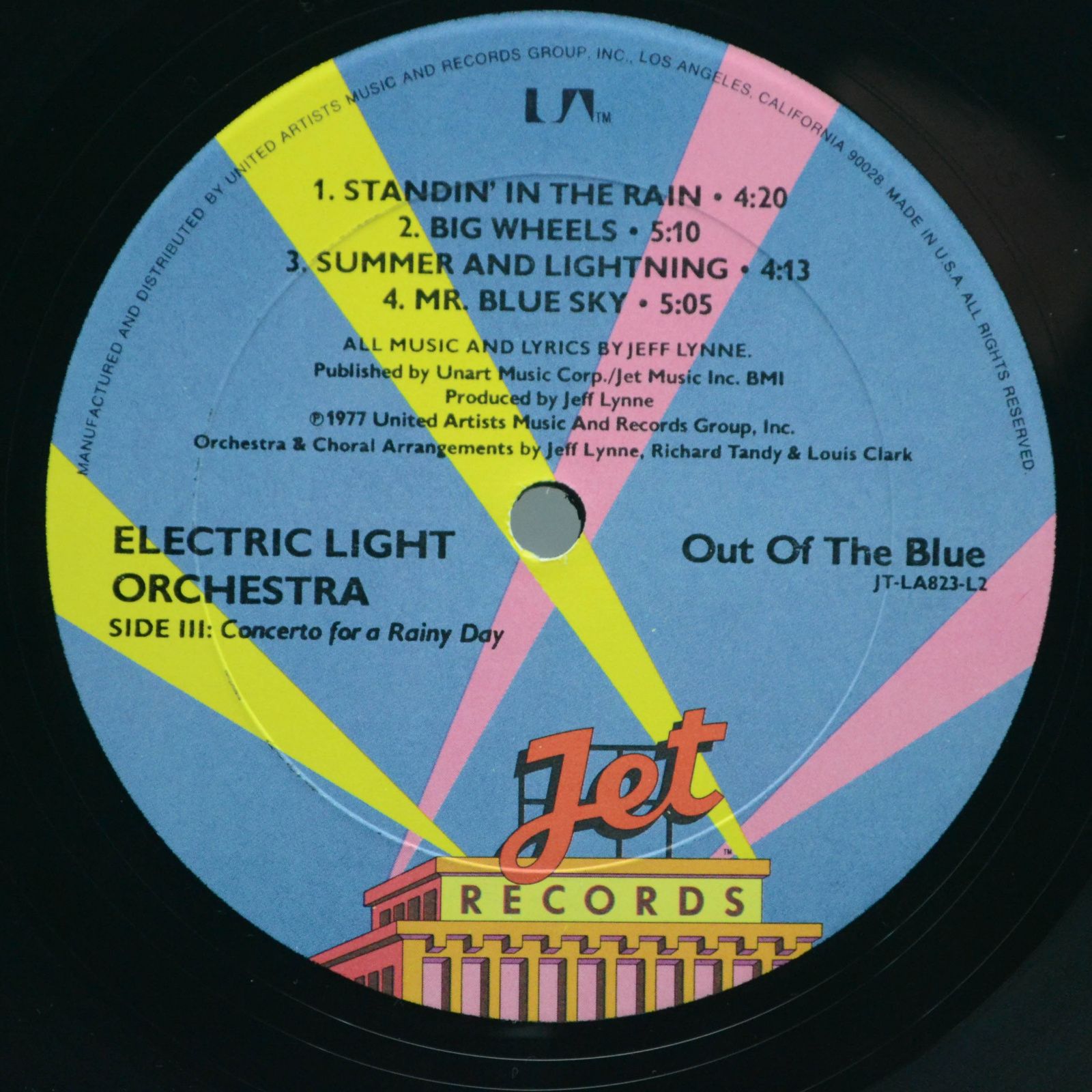 Electric Light Orchestra — Out Of The Blue (2LP, USA), 1977