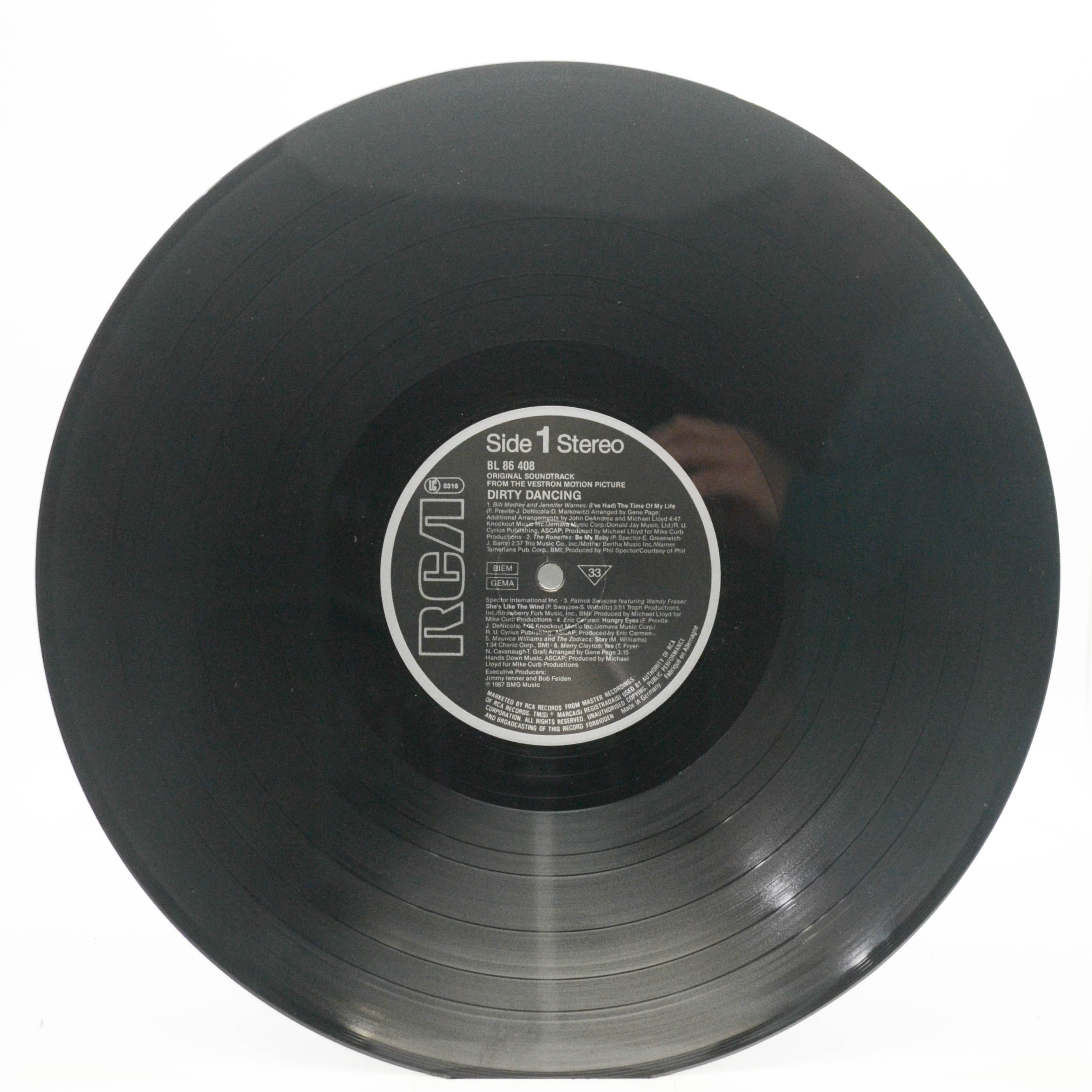 Various — Dirty Dancing (Original Soundtrack From The Vestron Motion Picture), 1987