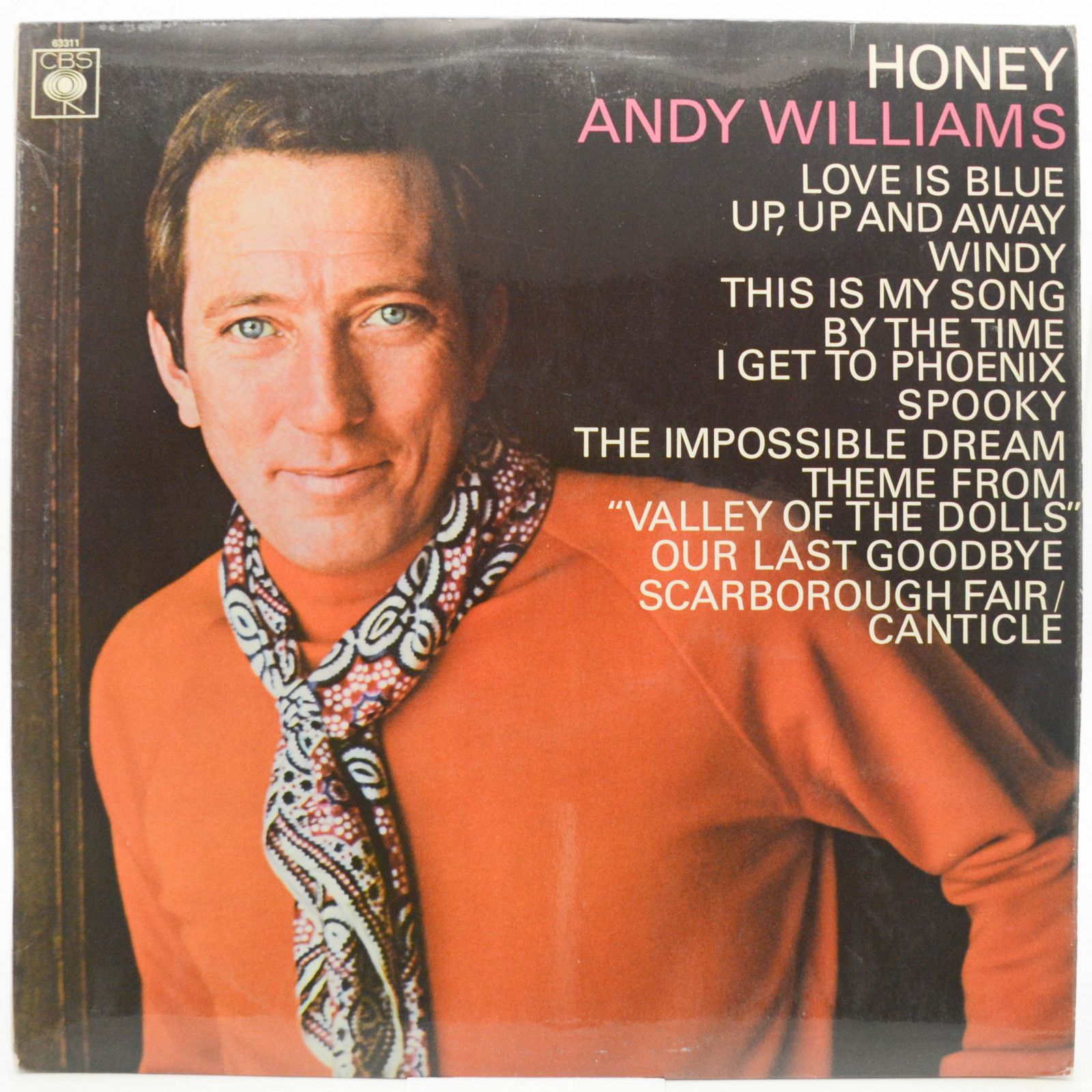 Andy Williams — Honey (UK), 1968