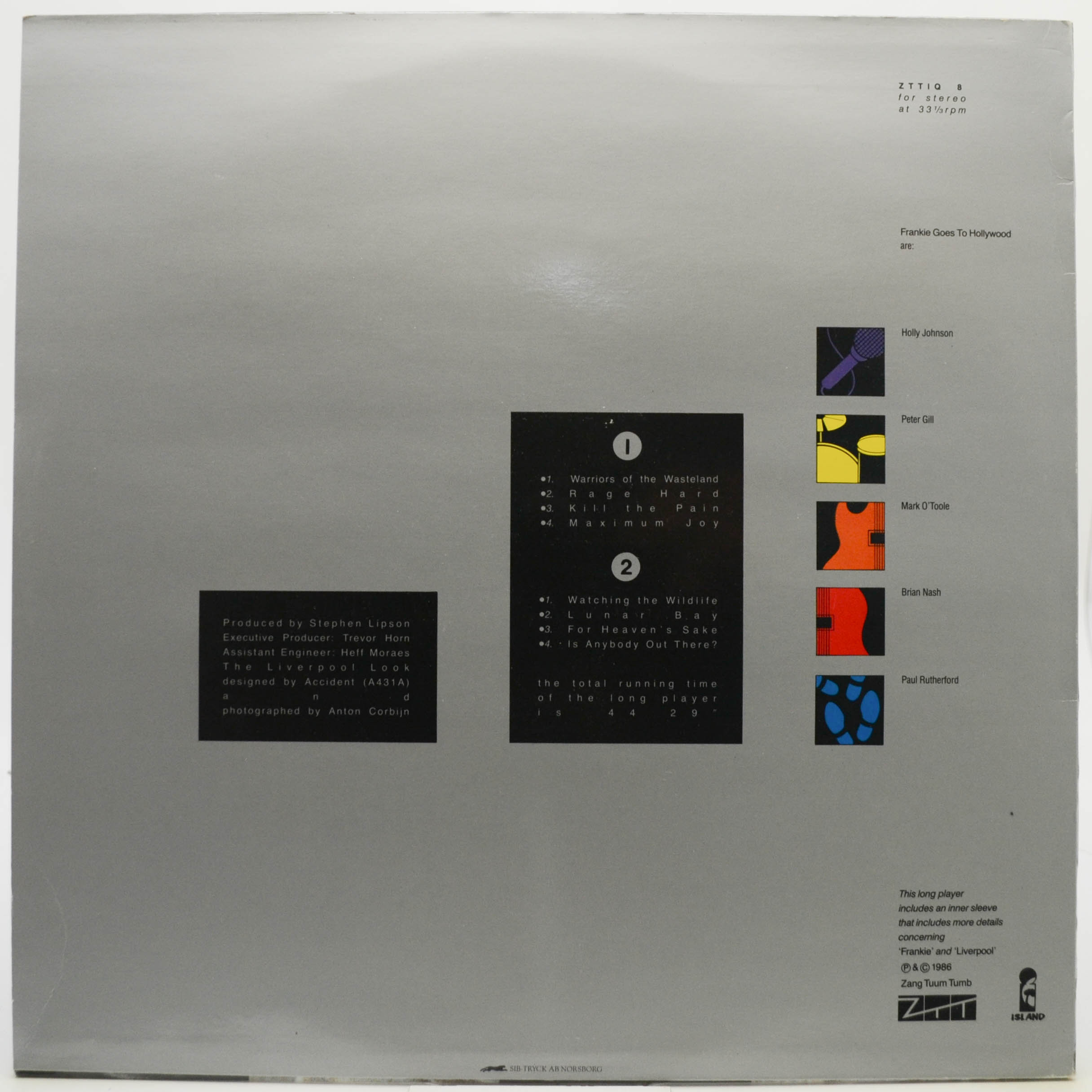Frankie Goes To Hollywood - Liverpool, 2980 ₽ Скандинавия, ZTT