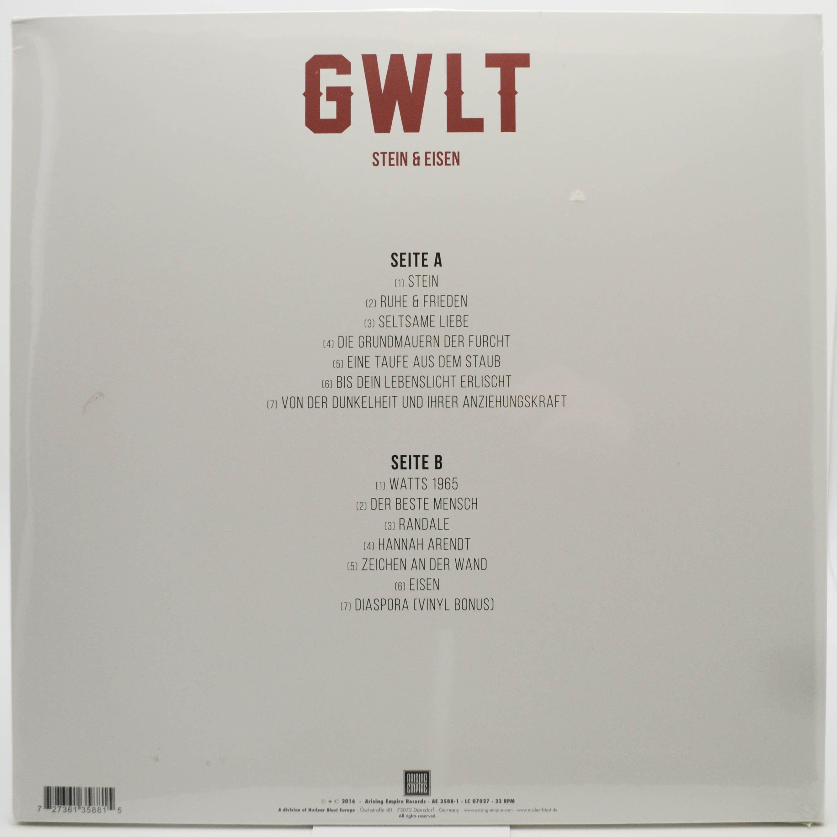 GWLT — Stein & Eisen, 2016