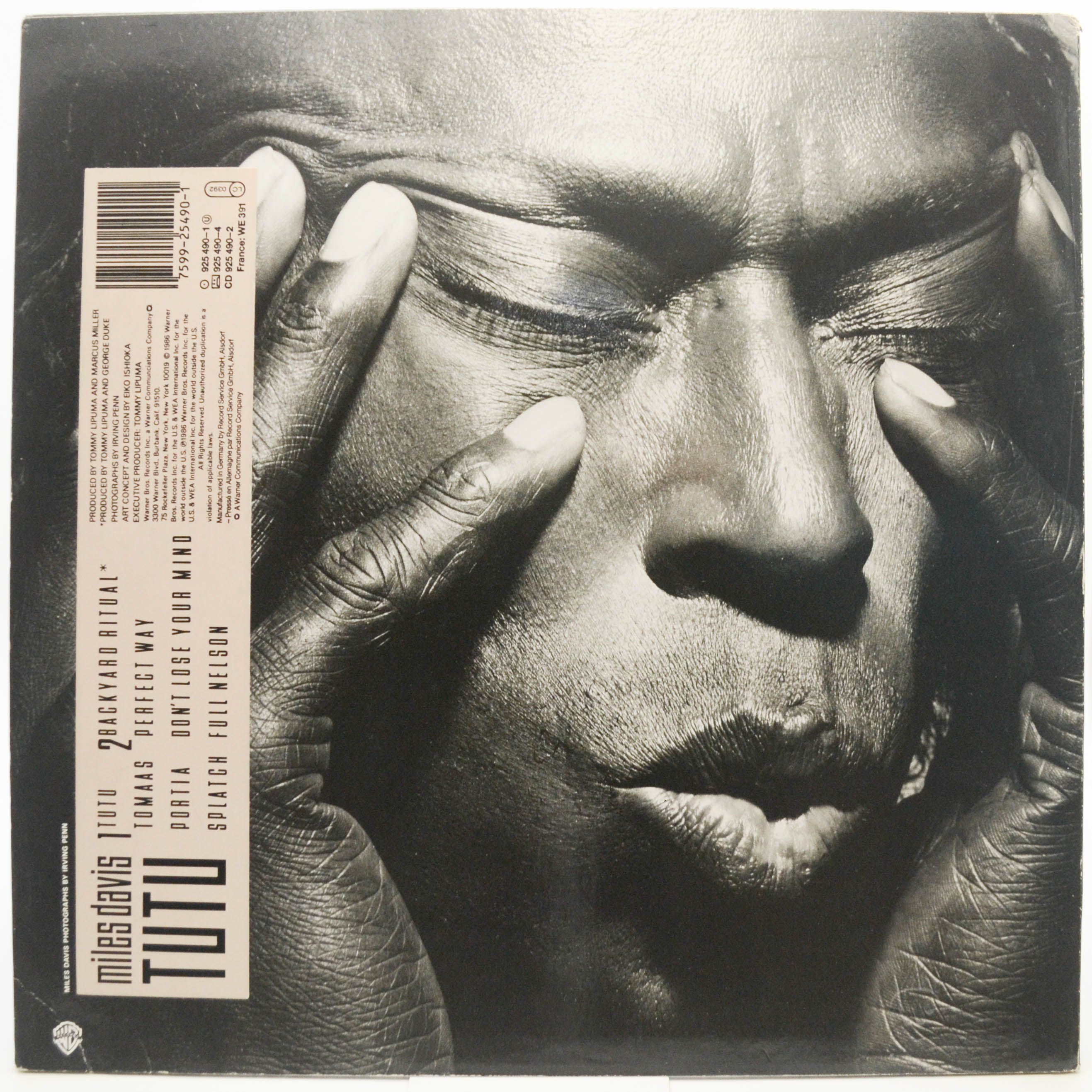 Miles Davis — Tutu, 1986